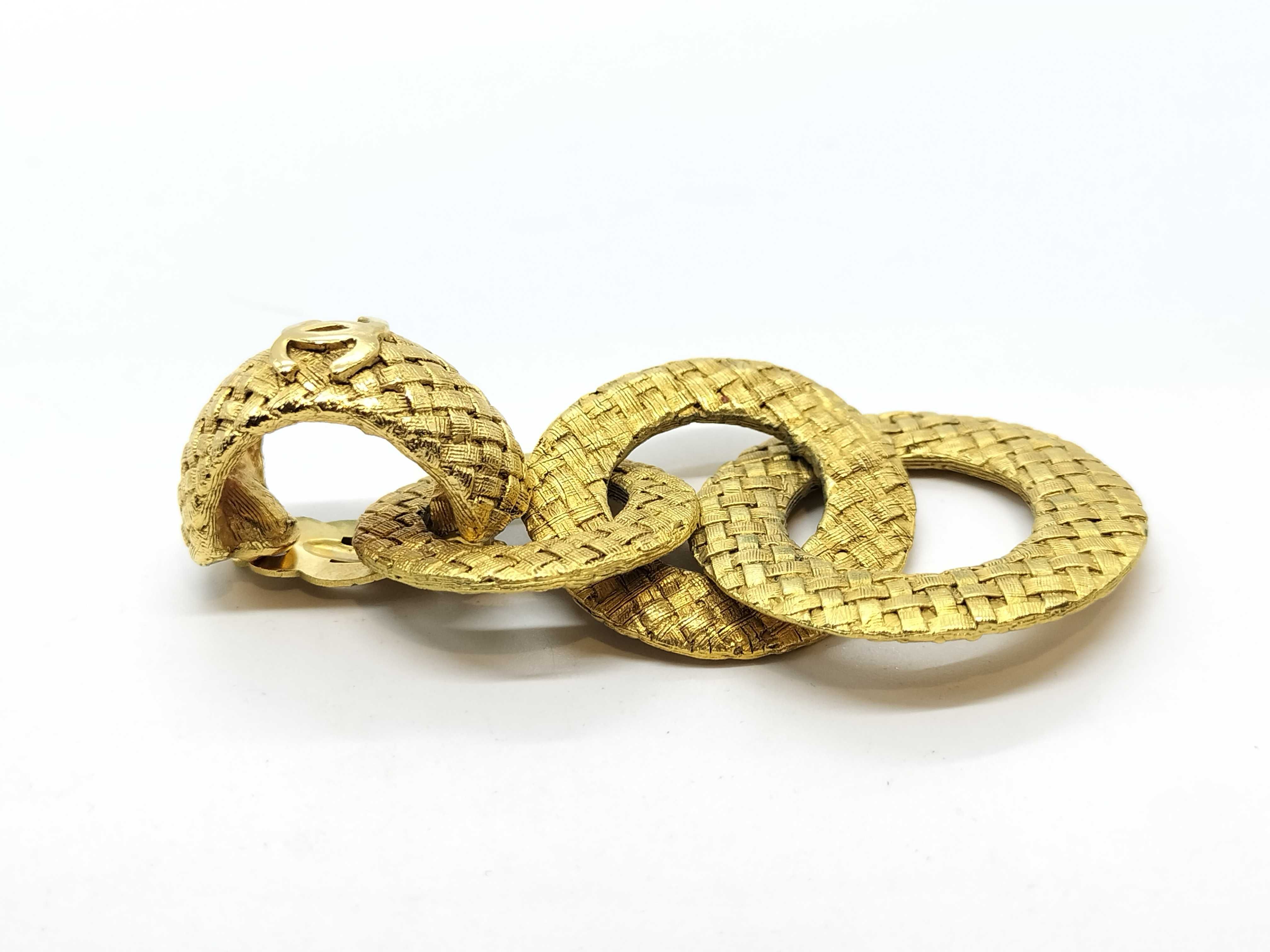 Coco Mark Braided Swing Earrings — view 3