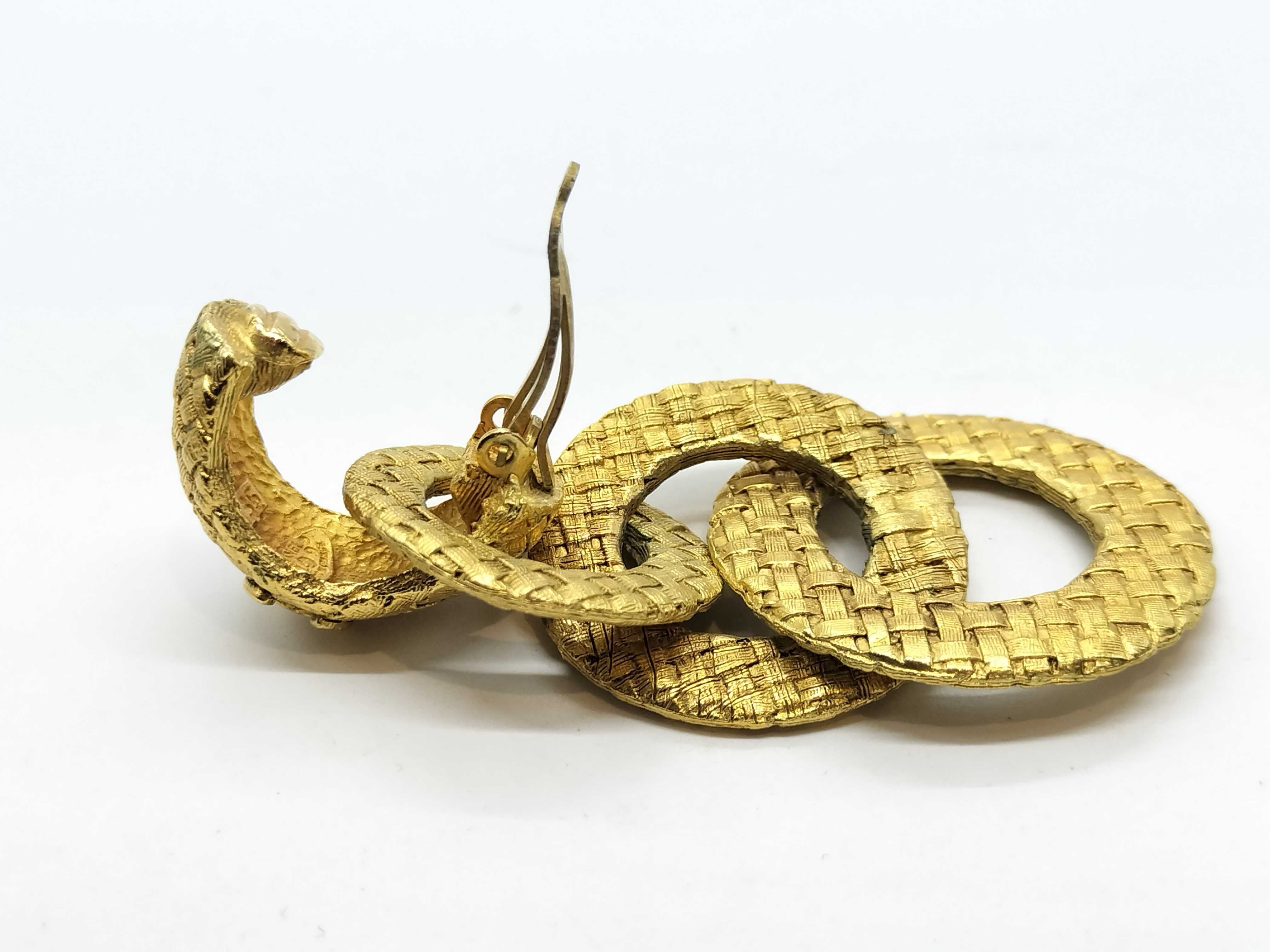 Coco Mark Braided Swing Earrings — view 4