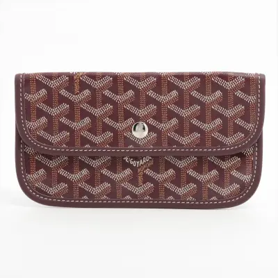 Saint Louis PM PVC x Leather Pouch, Red (Pouch only)