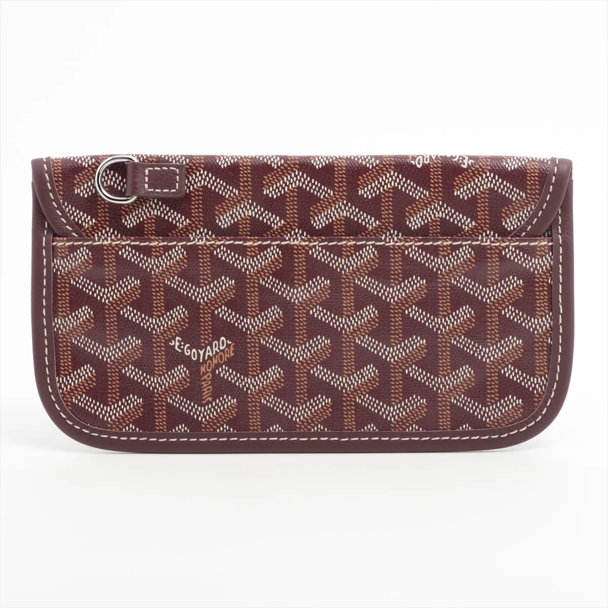 Saint Louis PM PVC x Leather Pouch, Red (Pouch only) — view 2