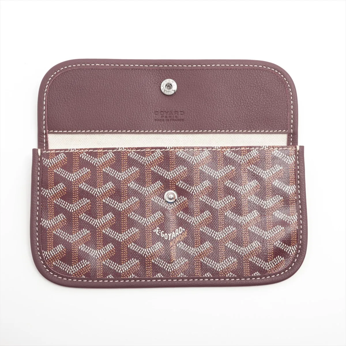Saint Louis PM PVC x Leather Pouch, Red (Pouch only) — view 3