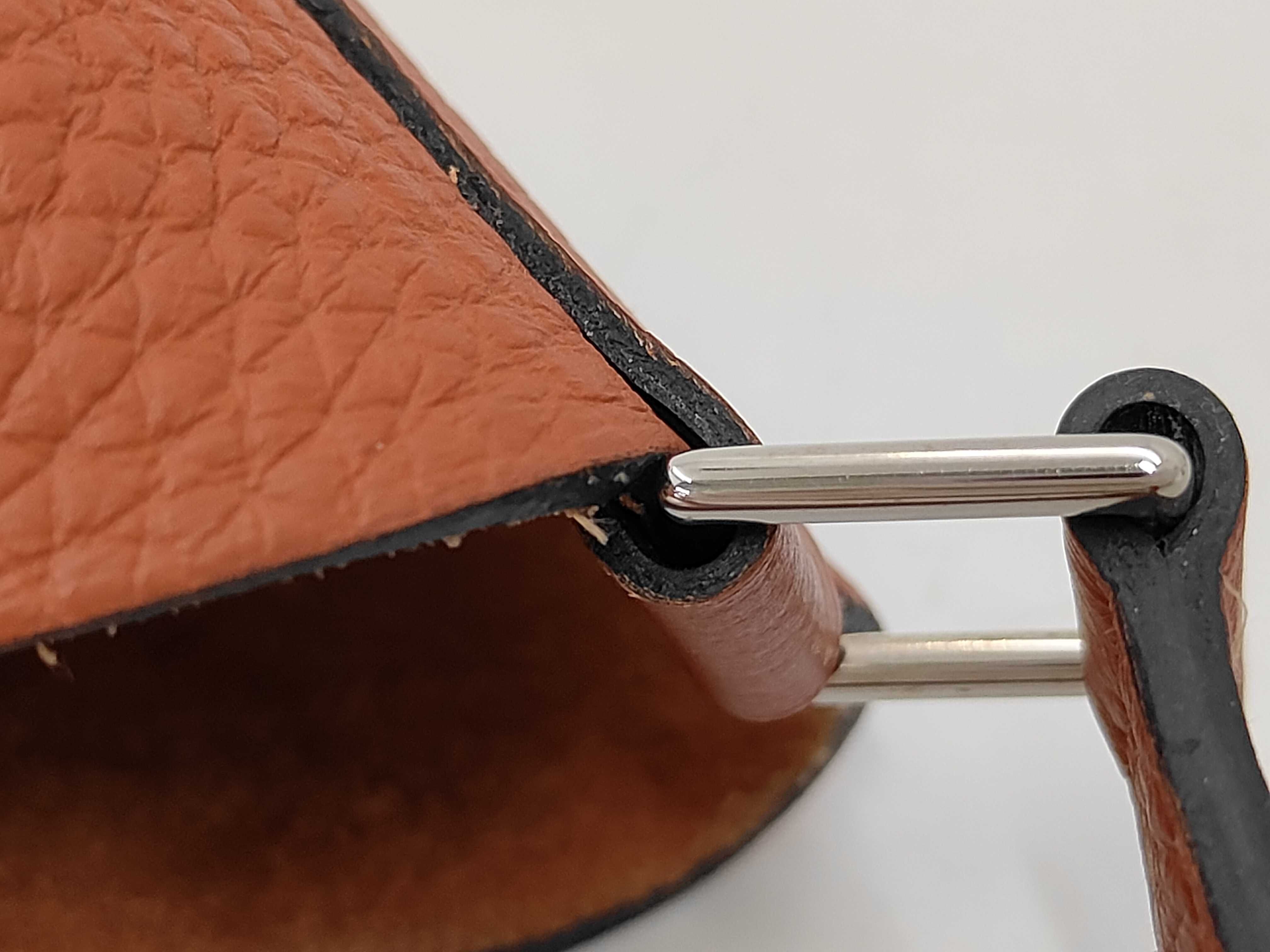 Picotin Lock MM Eclat Taurillon Clemence x Veau Swift Cuivre x Capucines Z Stamp Handbag — view 7