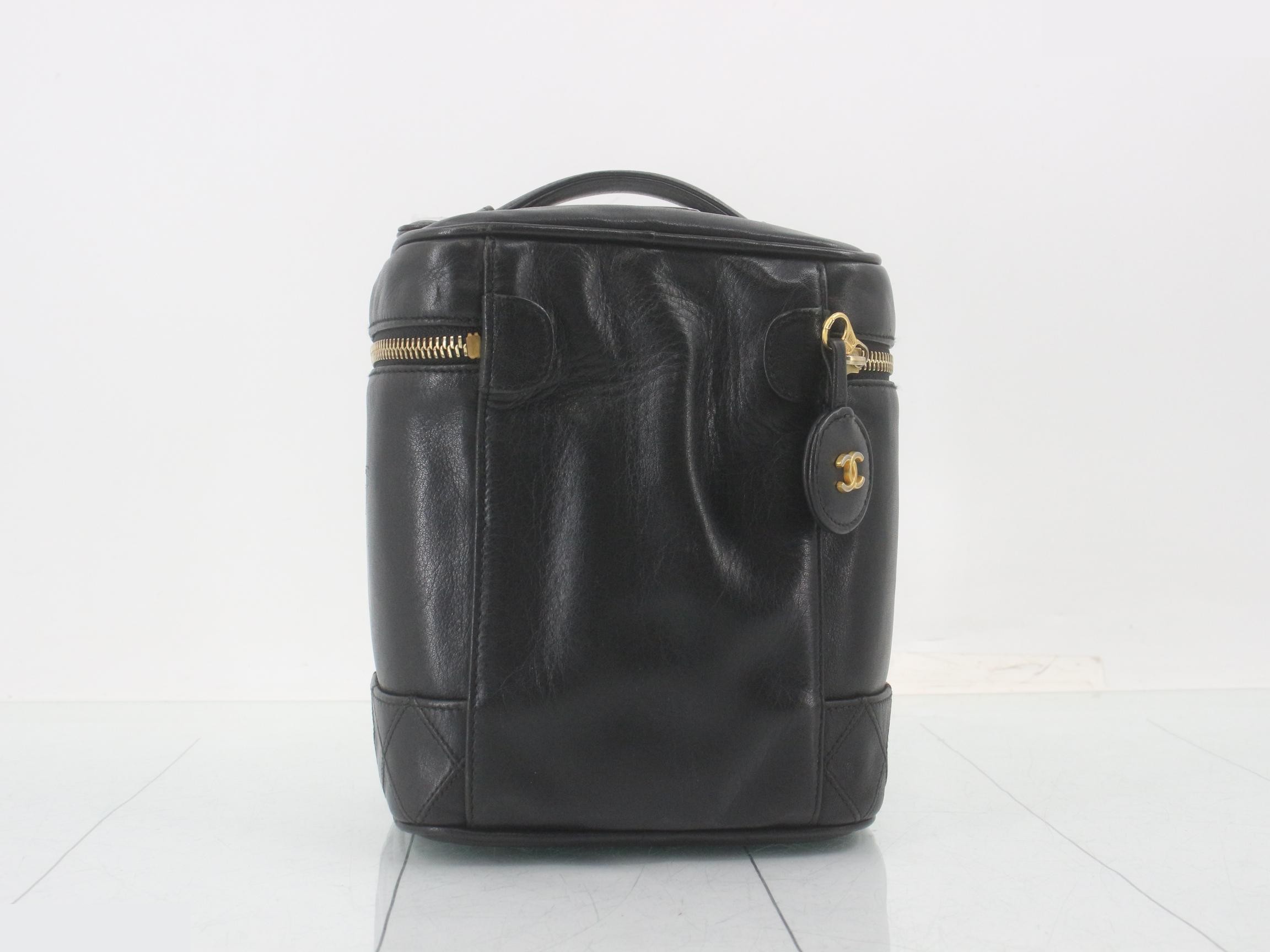Lambskin Vanity Bag, Bicore, Gold Hardware — view 2