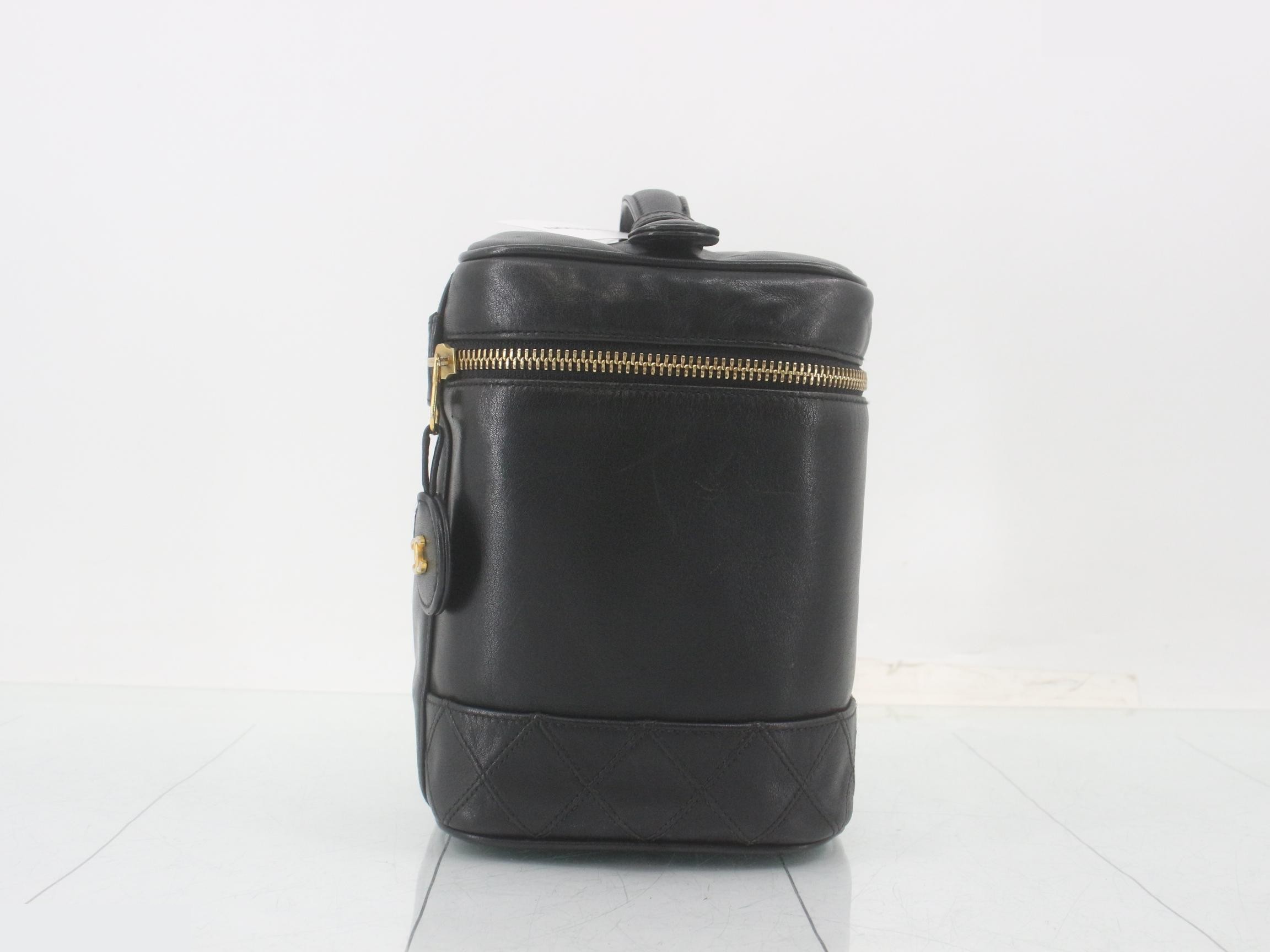 Lambskin Vanity Bag, Bicore, Gold Hardware — view 4