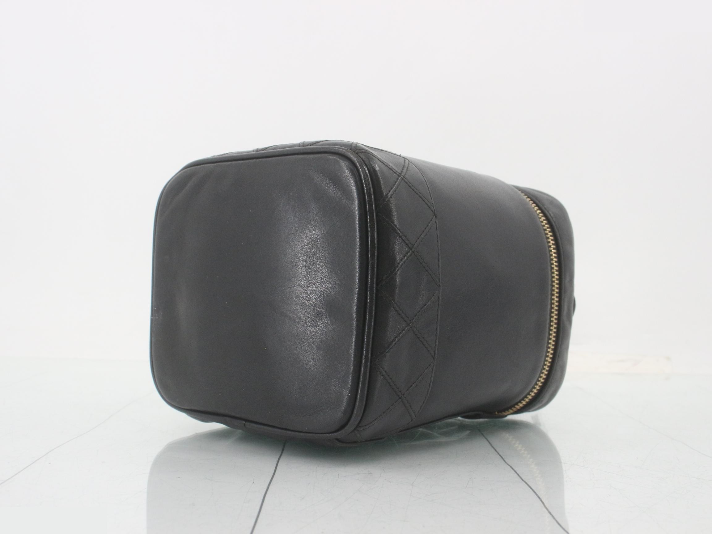 Lambskin Vanity Bag, Bicore, Gold Hardware — view 6