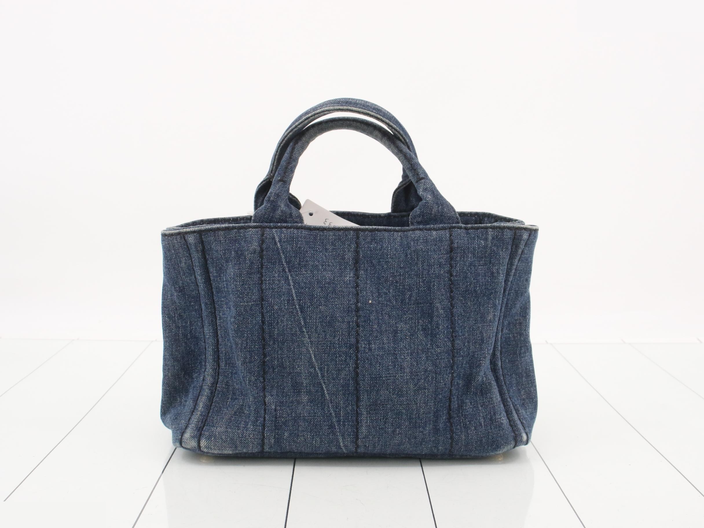 Canapa Denim Tote Bag — view 2