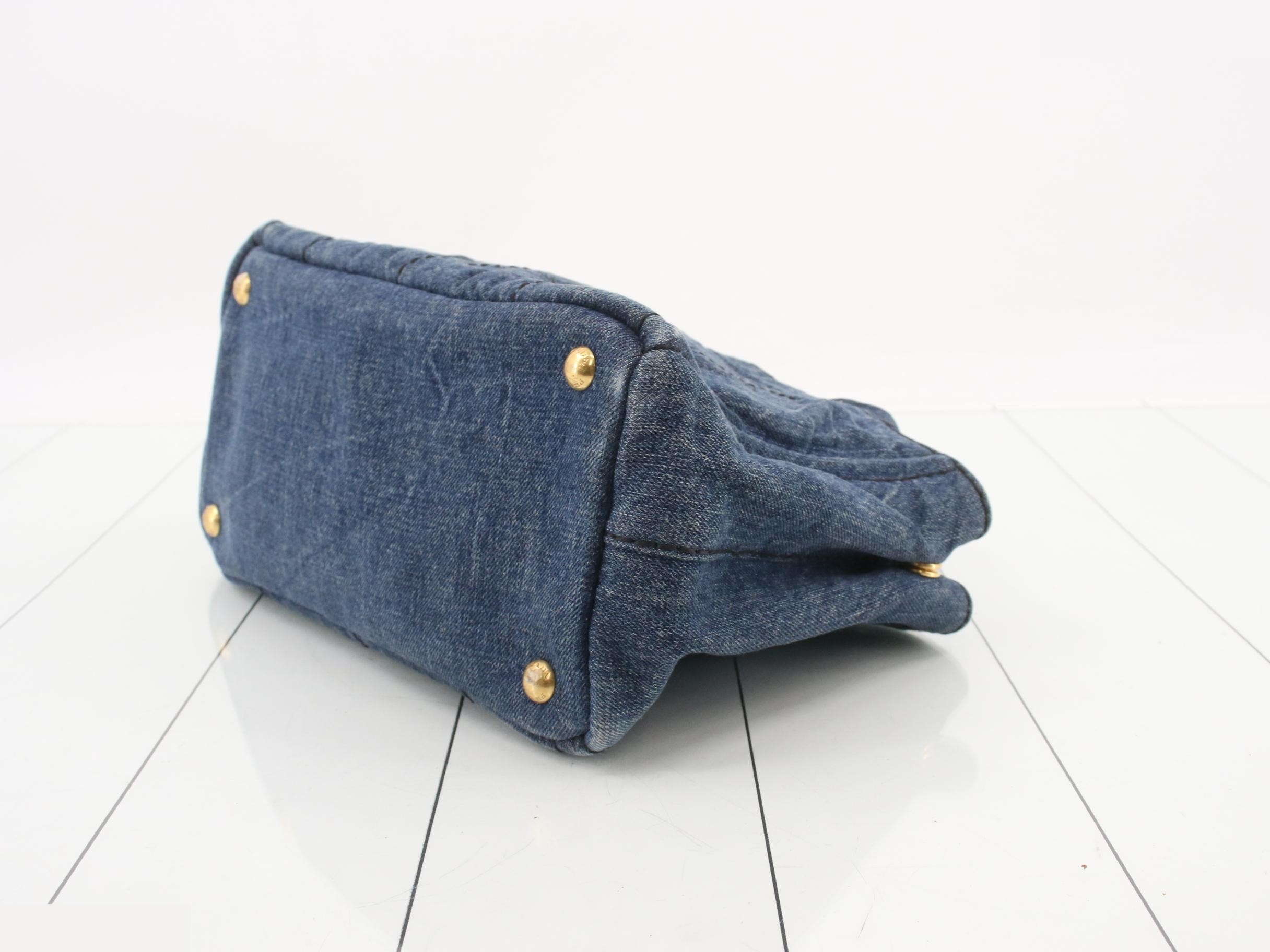 Canapa Denim Tote Bag — view 6