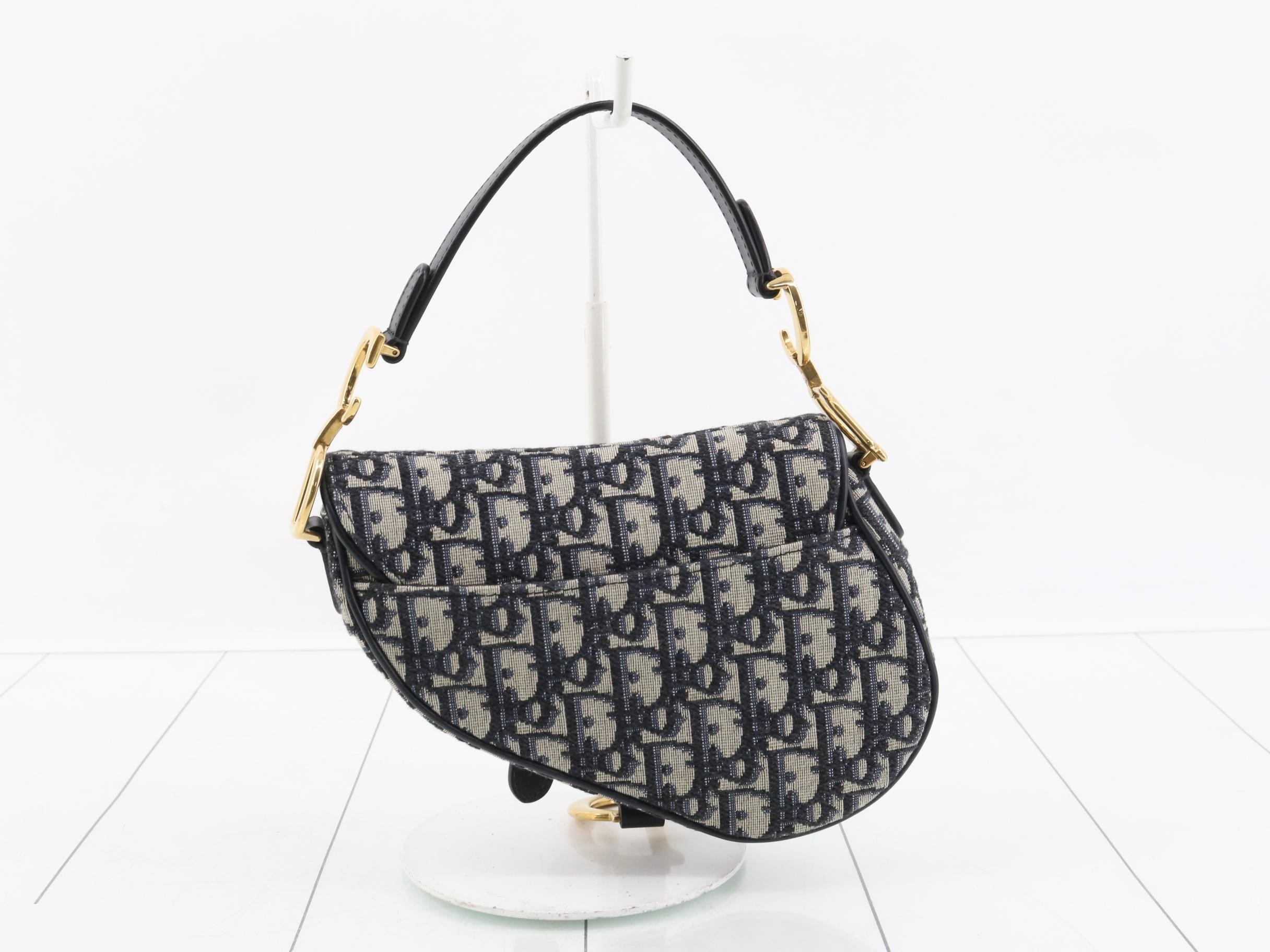 Saddlebag, Oblique Canvas Handbag — view 2