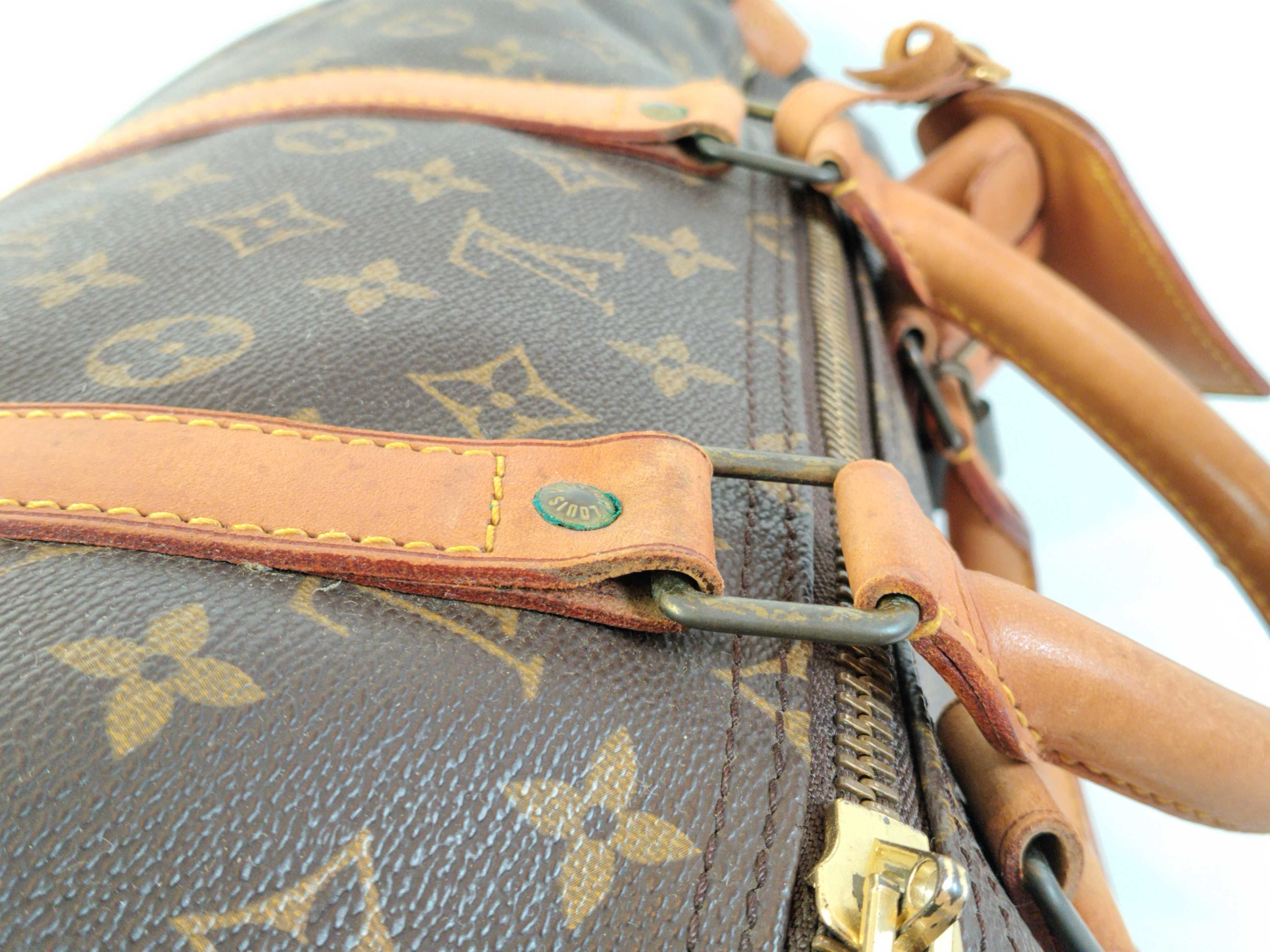Monogram Keepall 55 M41424 MI0971 Brown Boston Bag — view 6