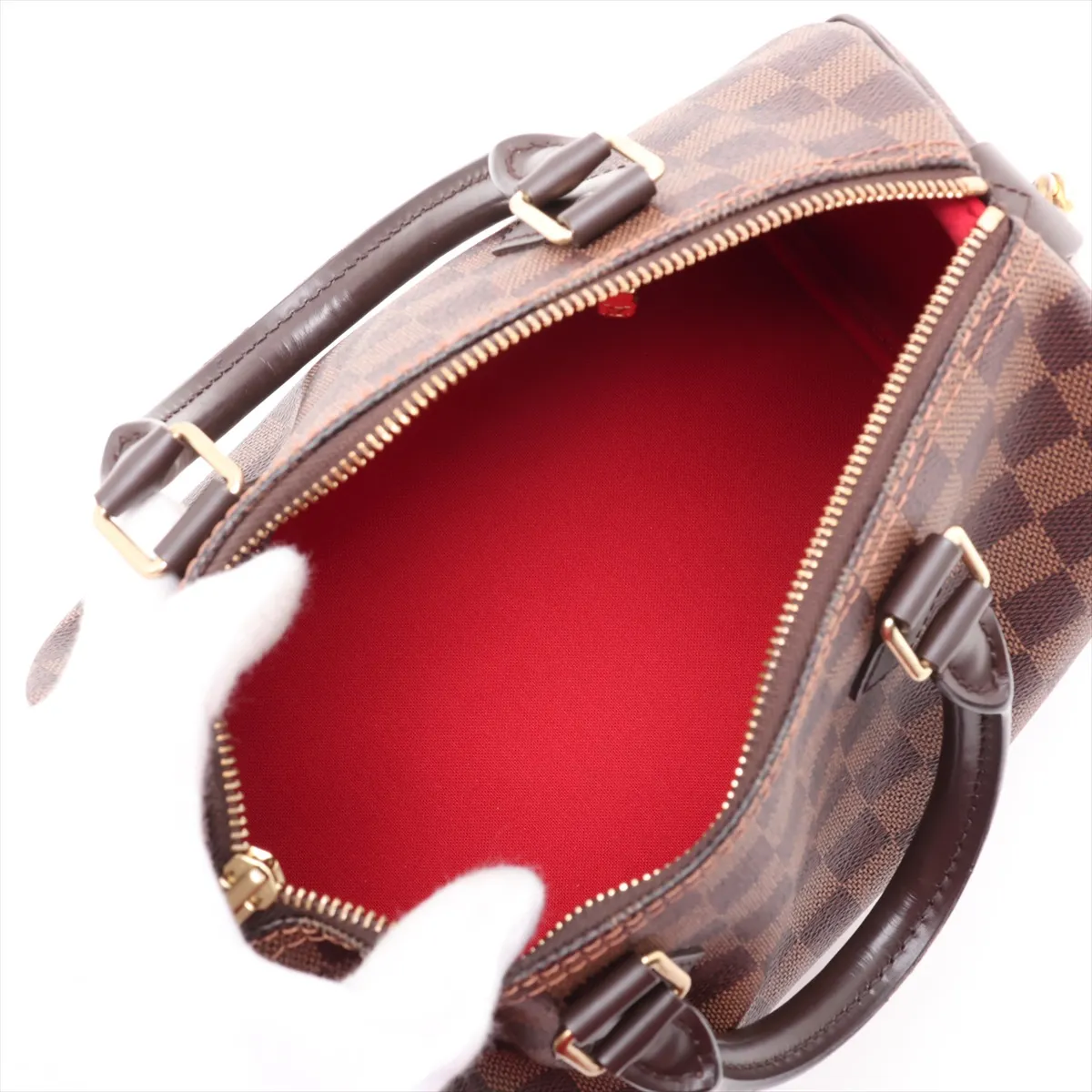 Damier Speedy Bandoulière 25 N41368 Brown (RFID detected) — view 7