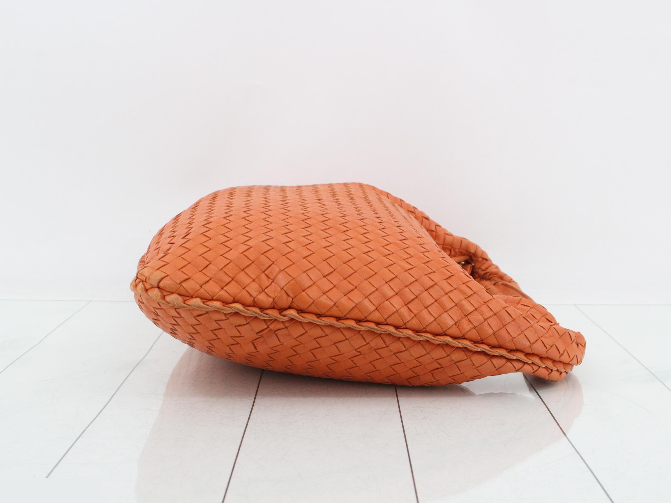 Intrecciato (bag) - Handbag - Orange — view 3