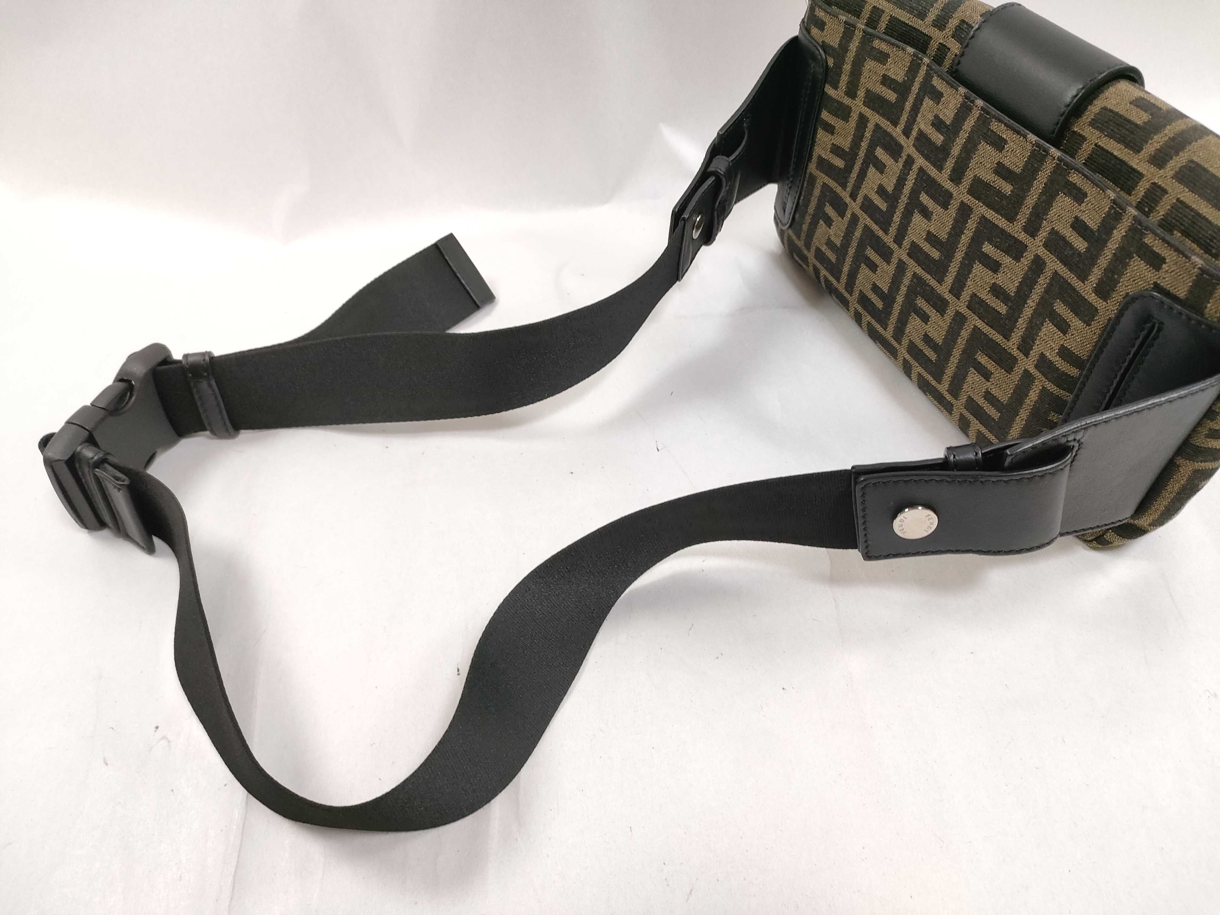Mamma Fendi x Porter Collaboration Mamma Bucket Shoulder Bag 7VA472 Pouch Waist Bag — view 3
