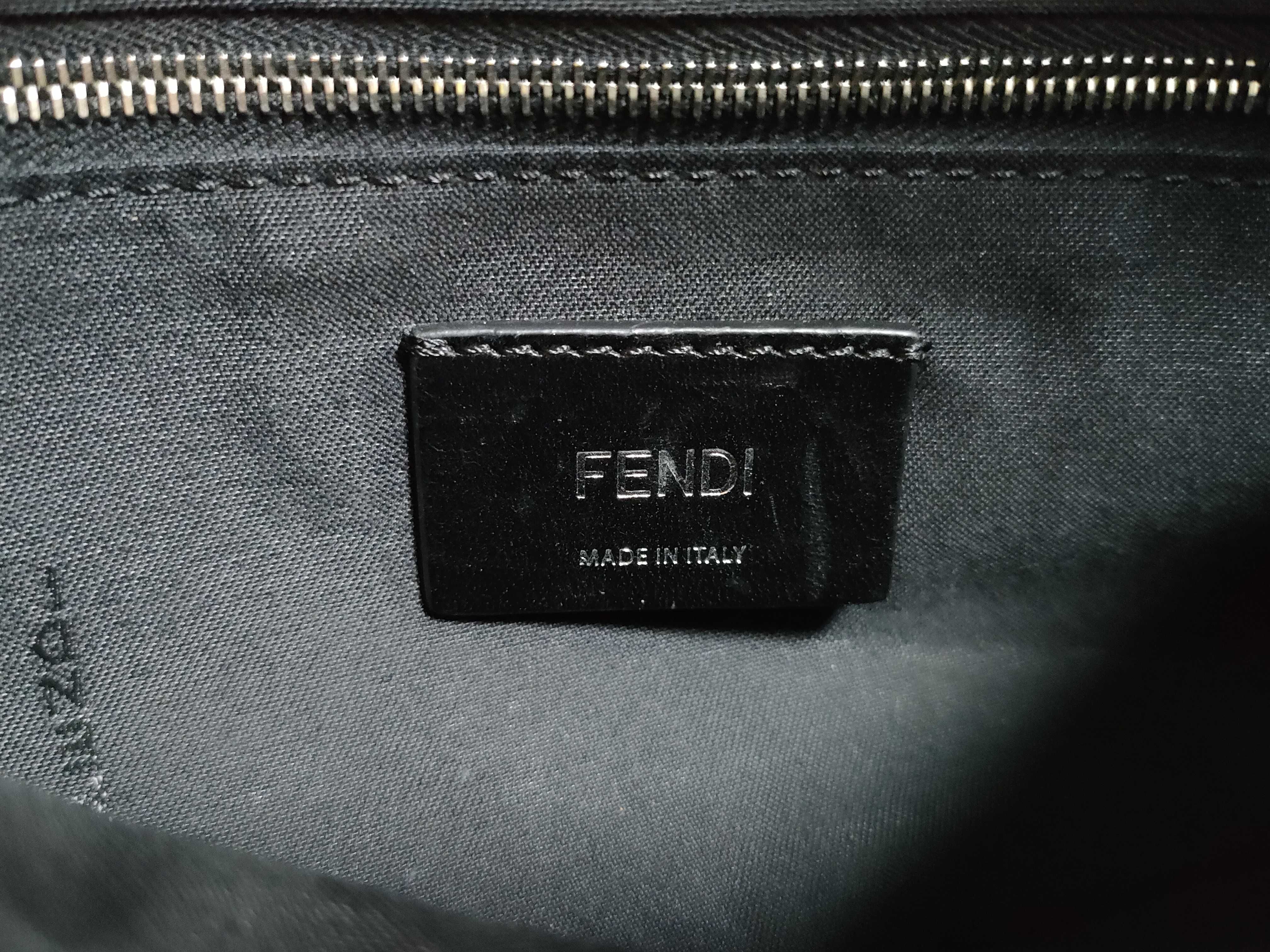 Mamma Fendi x Porter Collaboration Mamma Bucket Shoulder Bag 7VA472 Pouch Waist Bag — view 9
