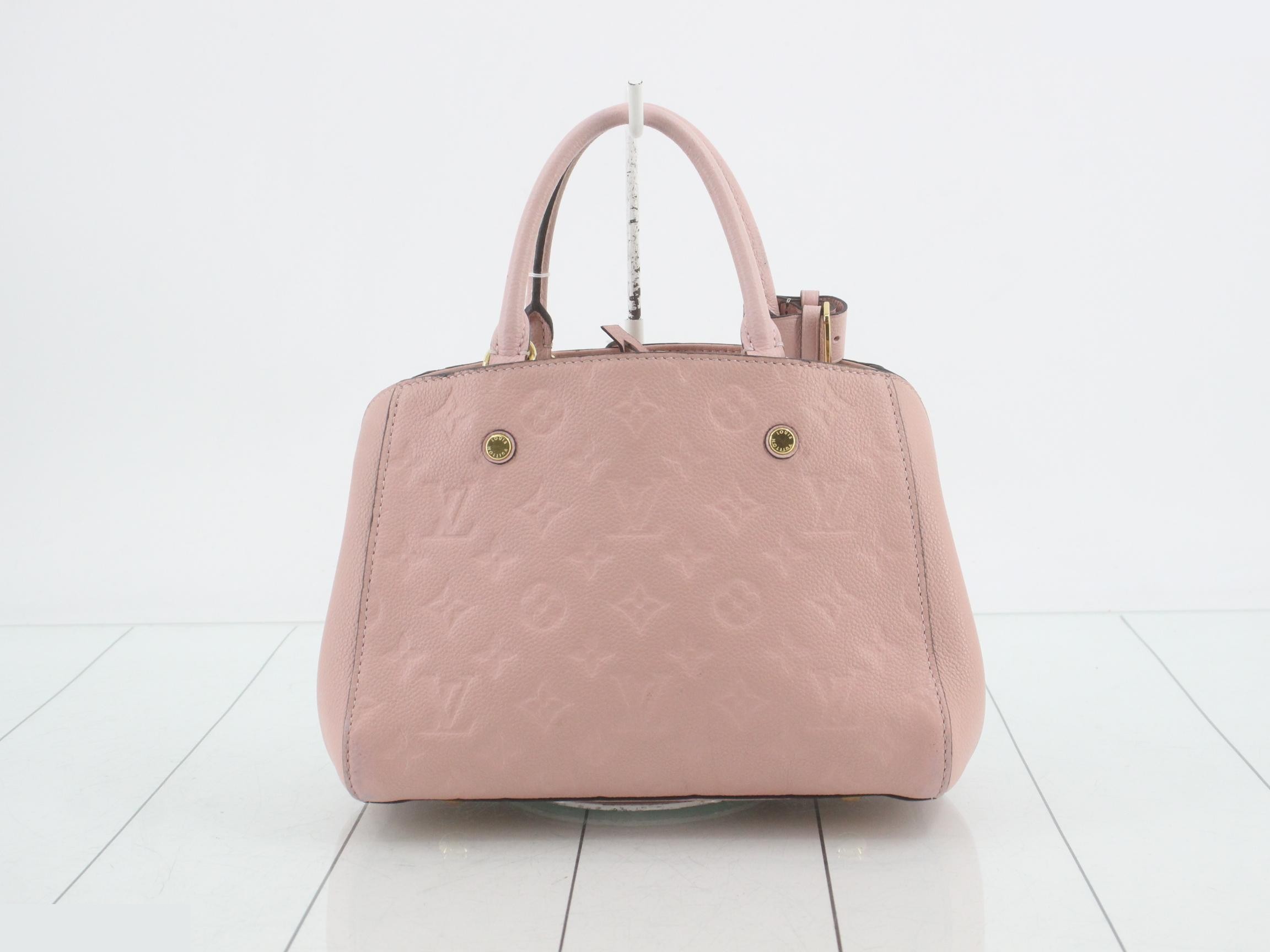 LV Monogram Empreinte Montaigne BB Handbag — view 2