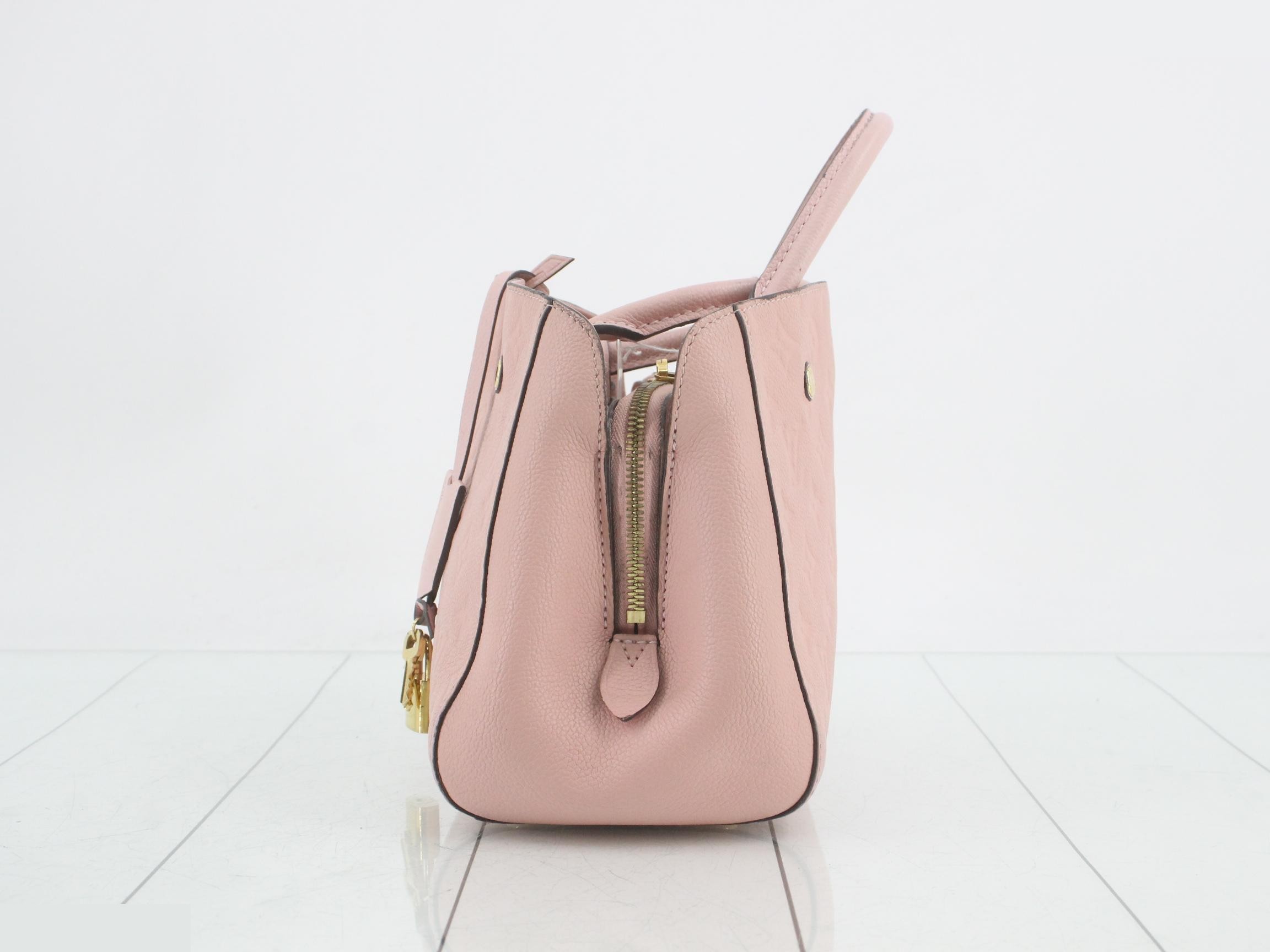 LV Monogram Empreinte Montaigne BB Handbag — view 3