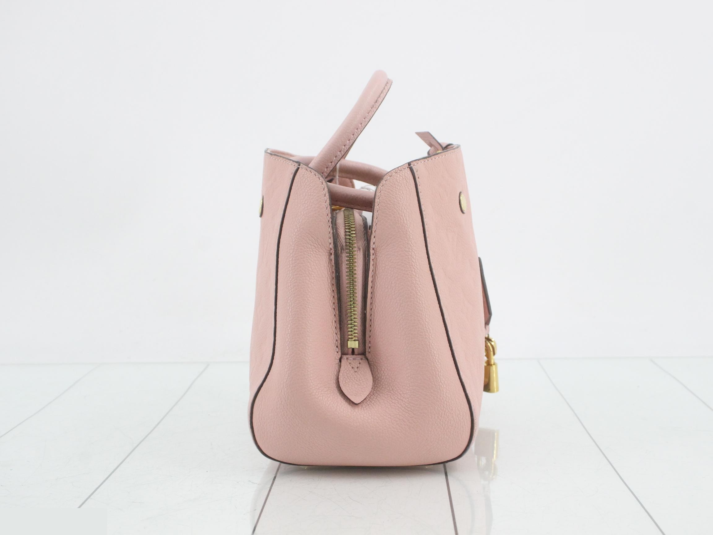 LV Monogram Empreinte Montaigne BB Handbag — view 4