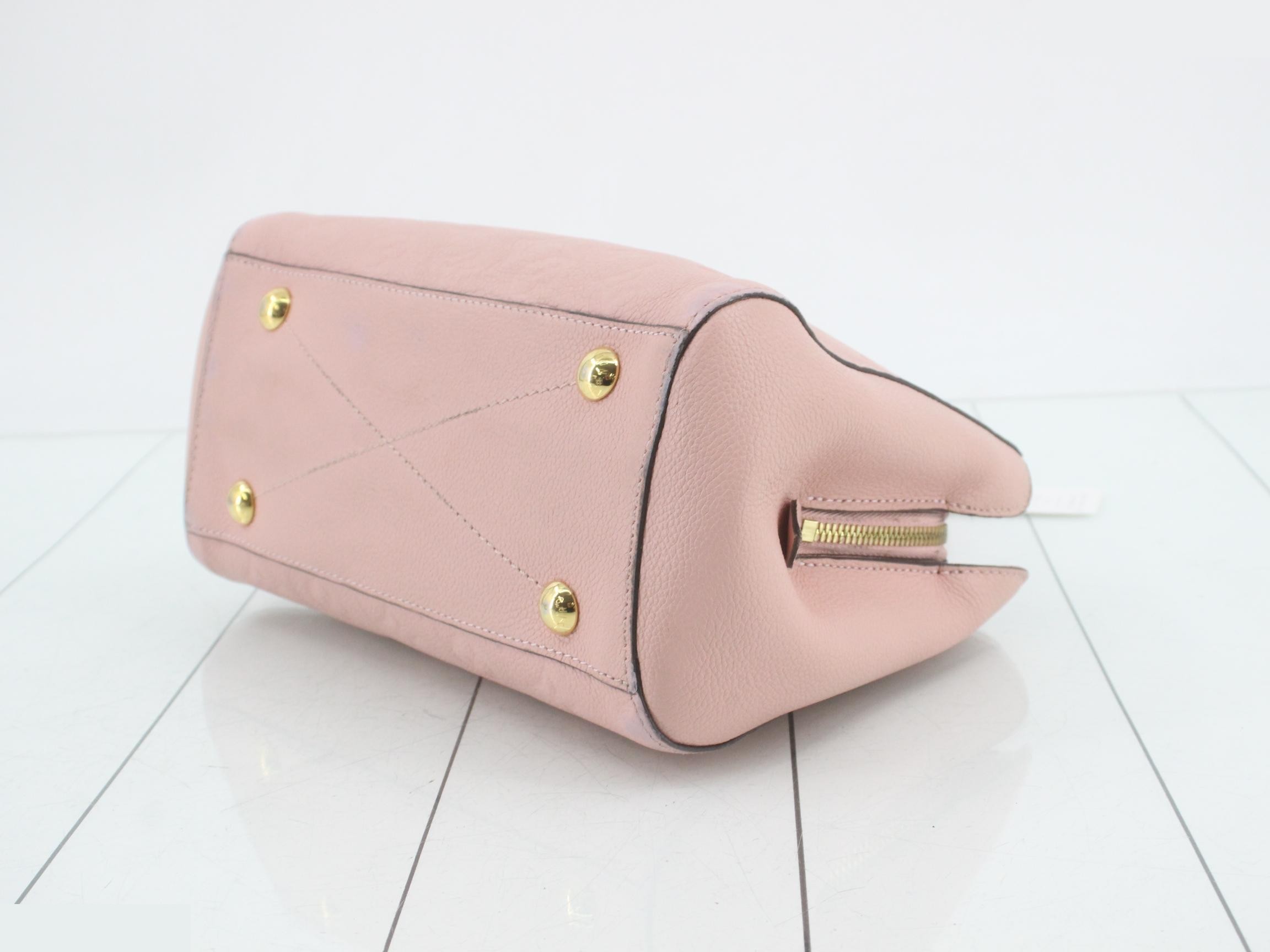 LV Monogram Empreinte Montaigne BB Handbag — view 6