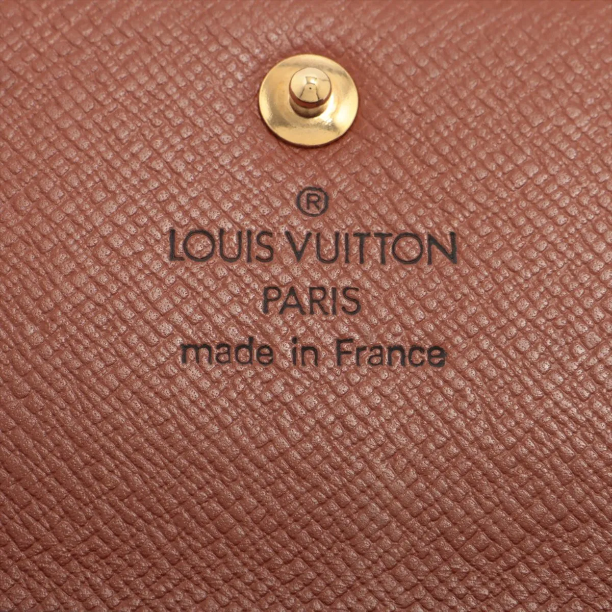 Monogram Pochette Portemonnaie Credit M61725 TH0968 Brown Long Wallet — view 7