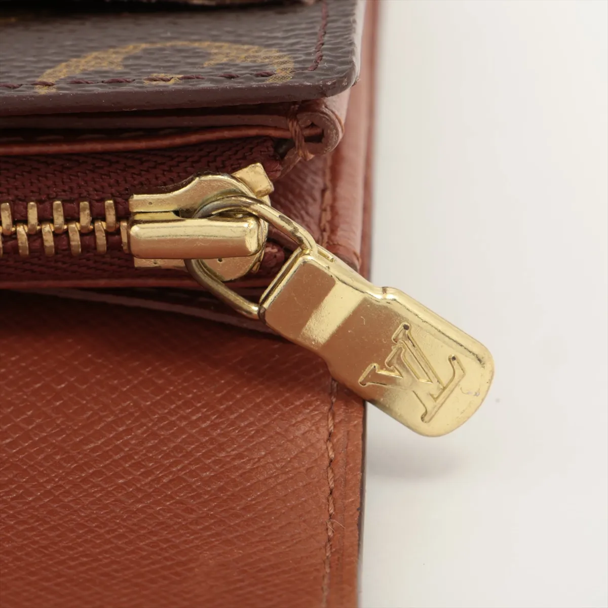 Monogram Pochette Portemonnaie Credit M61725 TH0968 Brown Long Wallet — view 8