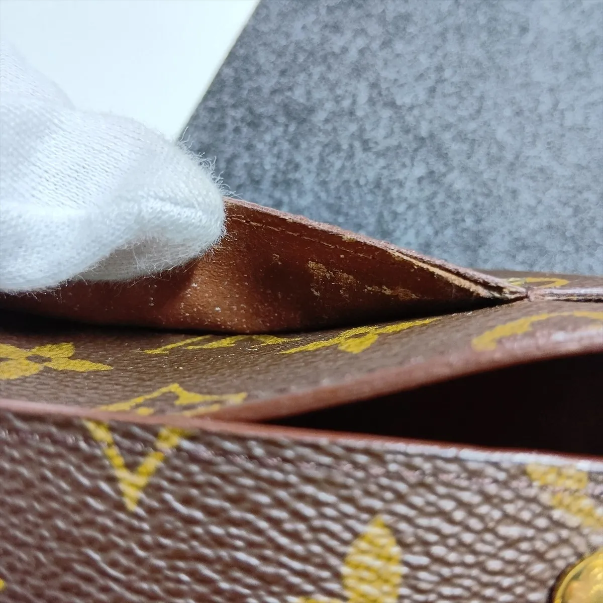 Monogram Pochette Portemonnaie Credit M61725 TH0968 Brown Long Wallet — view 10