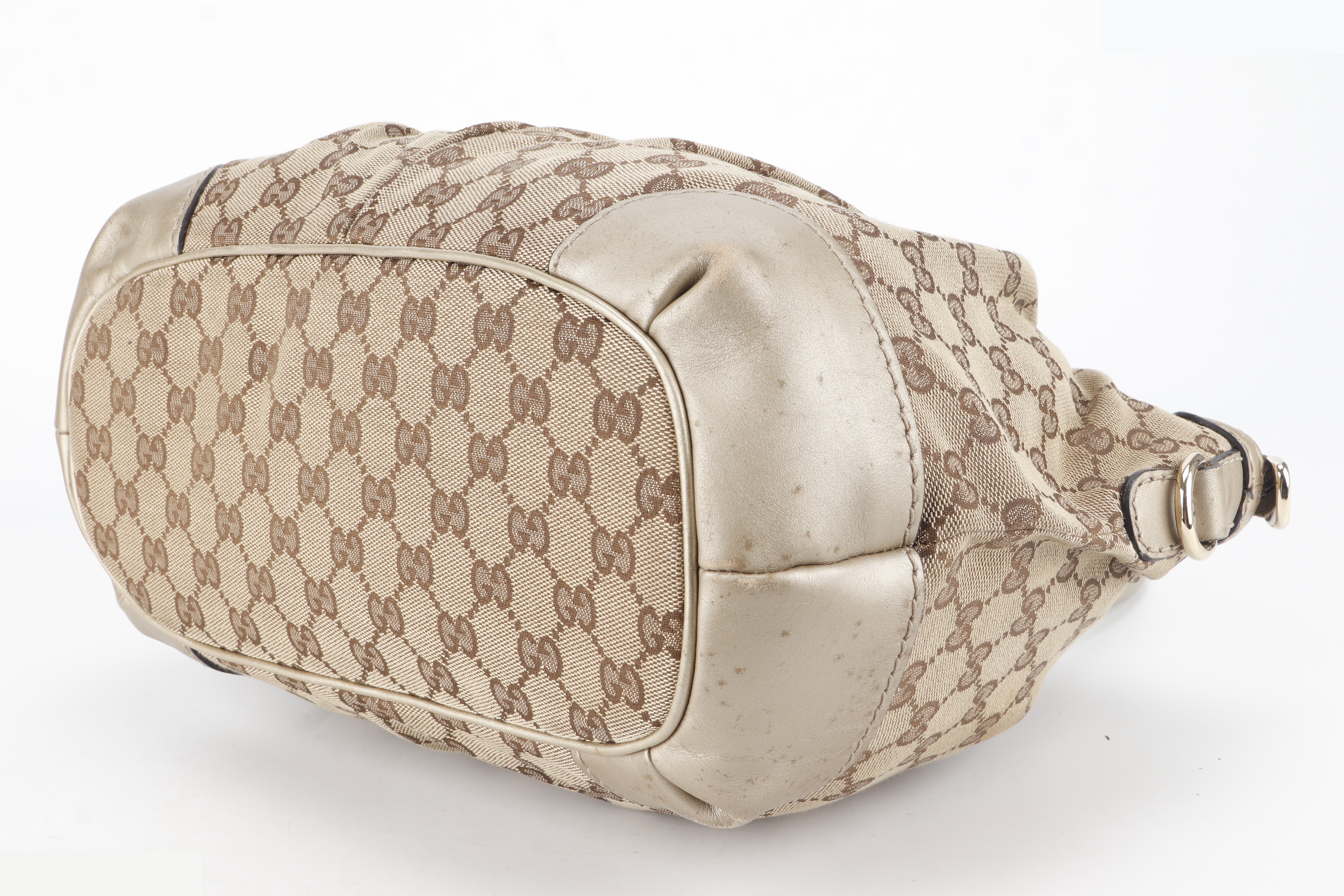 SUKEY 2 WAY BAG BROWN GG CANVAS GHW — view 3