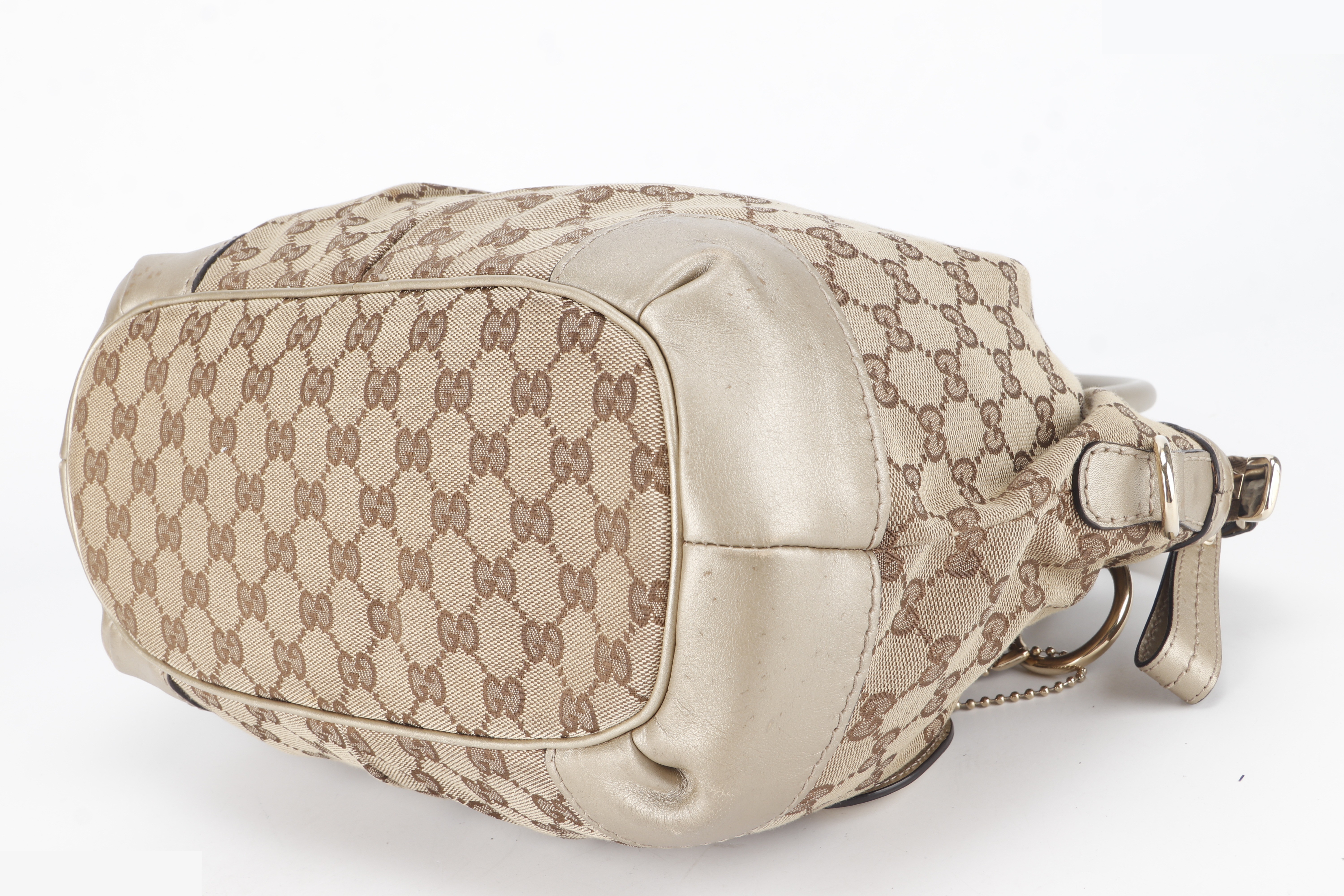 SUKEY 2 WAY BAG BROWN GG CANVAS GHW — view 4