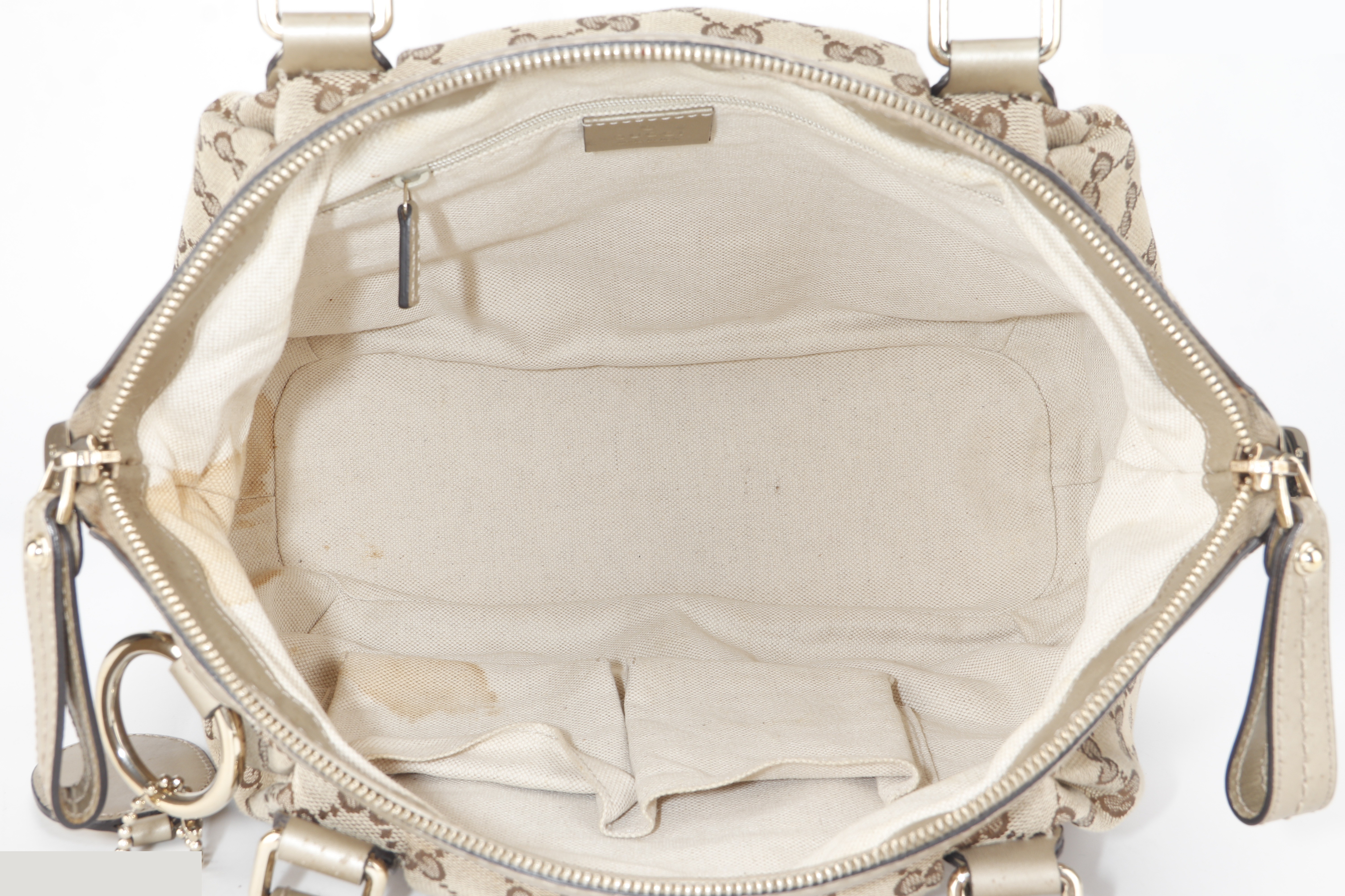 SUKEY 2 WAY BAG BROWN GG CANVAS GHW — view 5