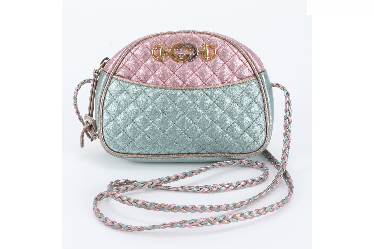 Interlocking G 534951 Quilted Leather Shoulder Bag