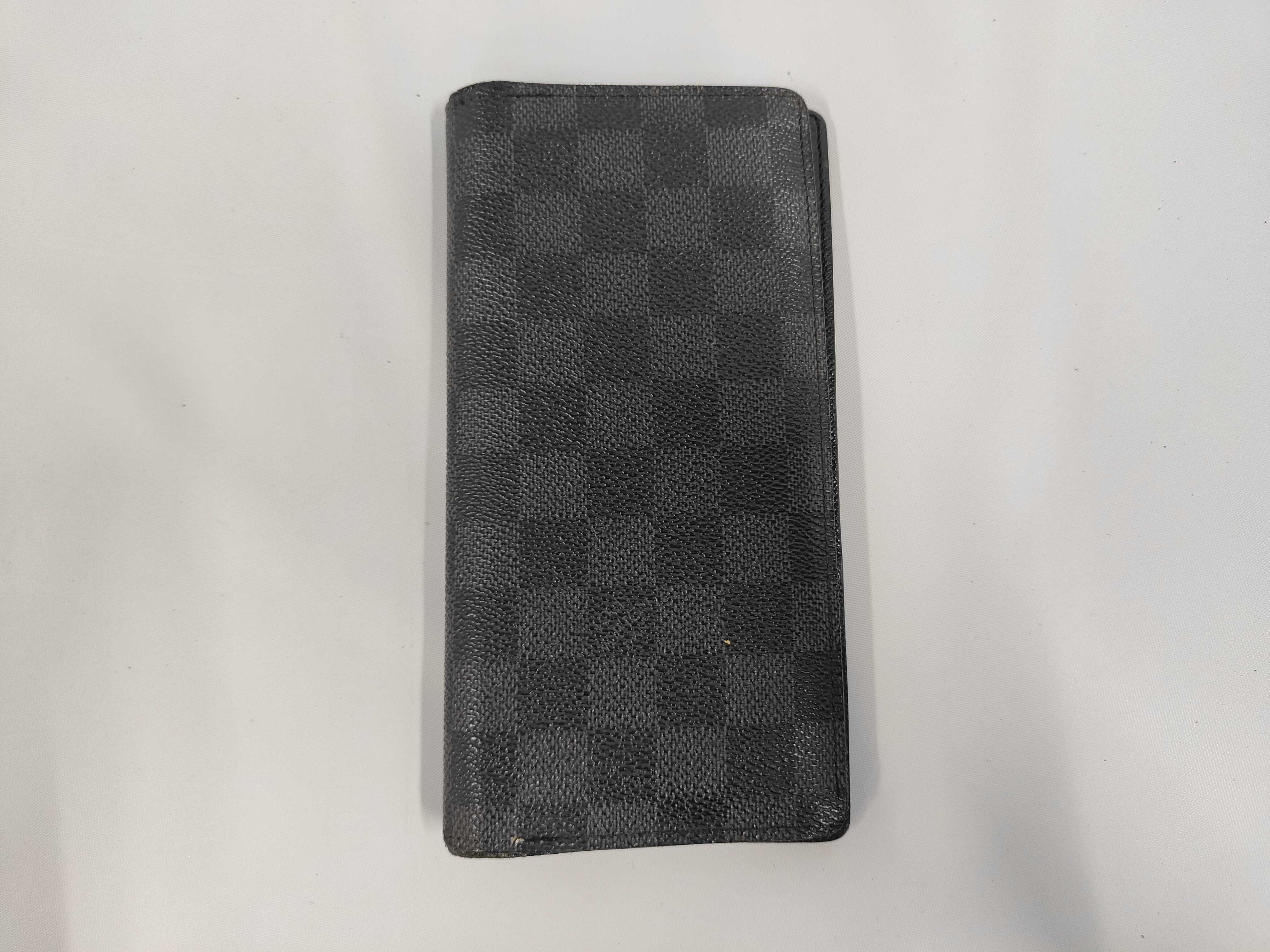 LV Portefeuille Brazza Damier Graphite Wallet