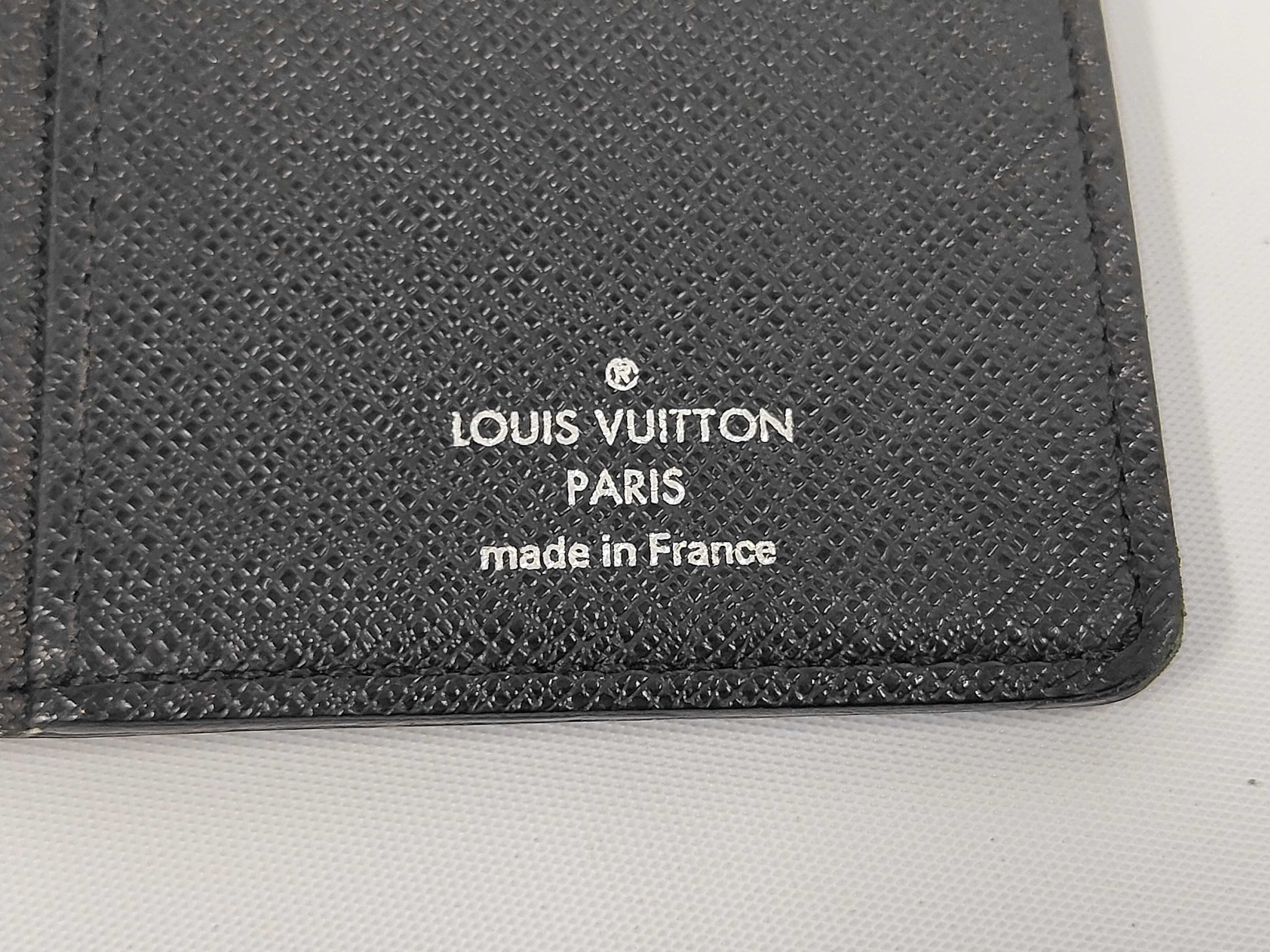 LV Portefeuille Brazza Damier Graphite Wallet — view 6