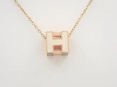 H-Cube Gold Necklace