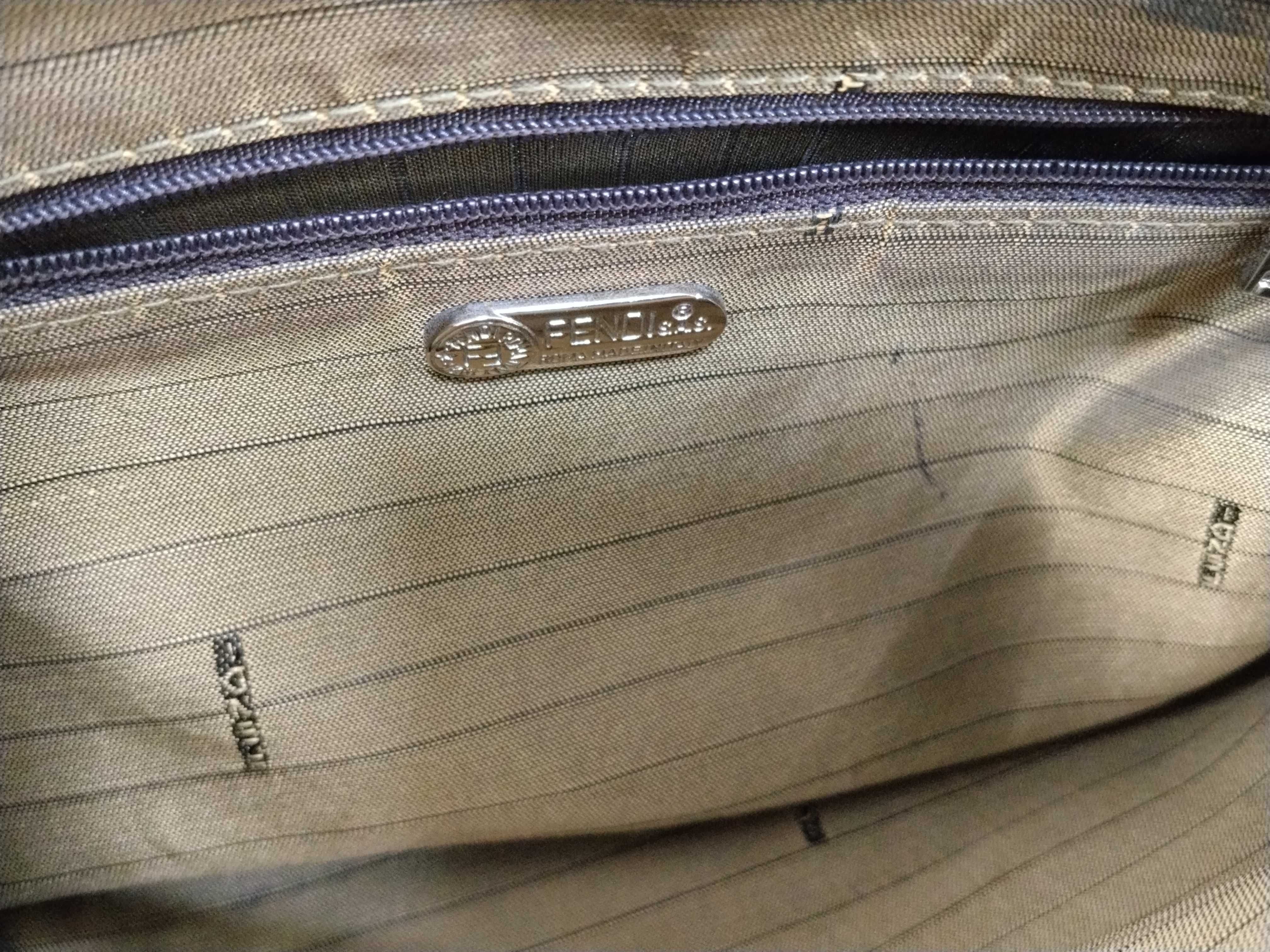 Zucca pattern Fendi Zucca handbag — view 11