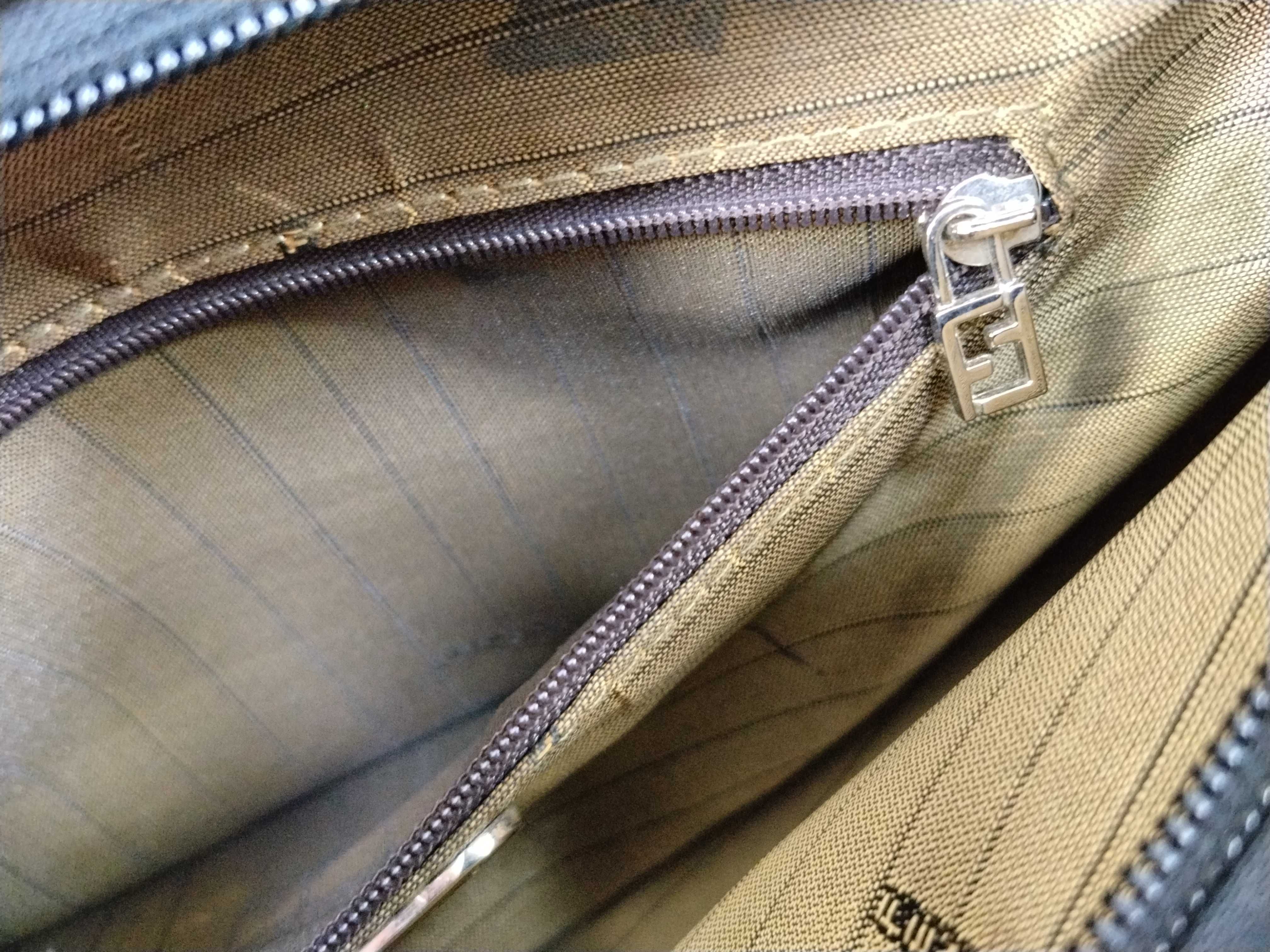 Zucca pattern Fendi Zucca handbag — view 12