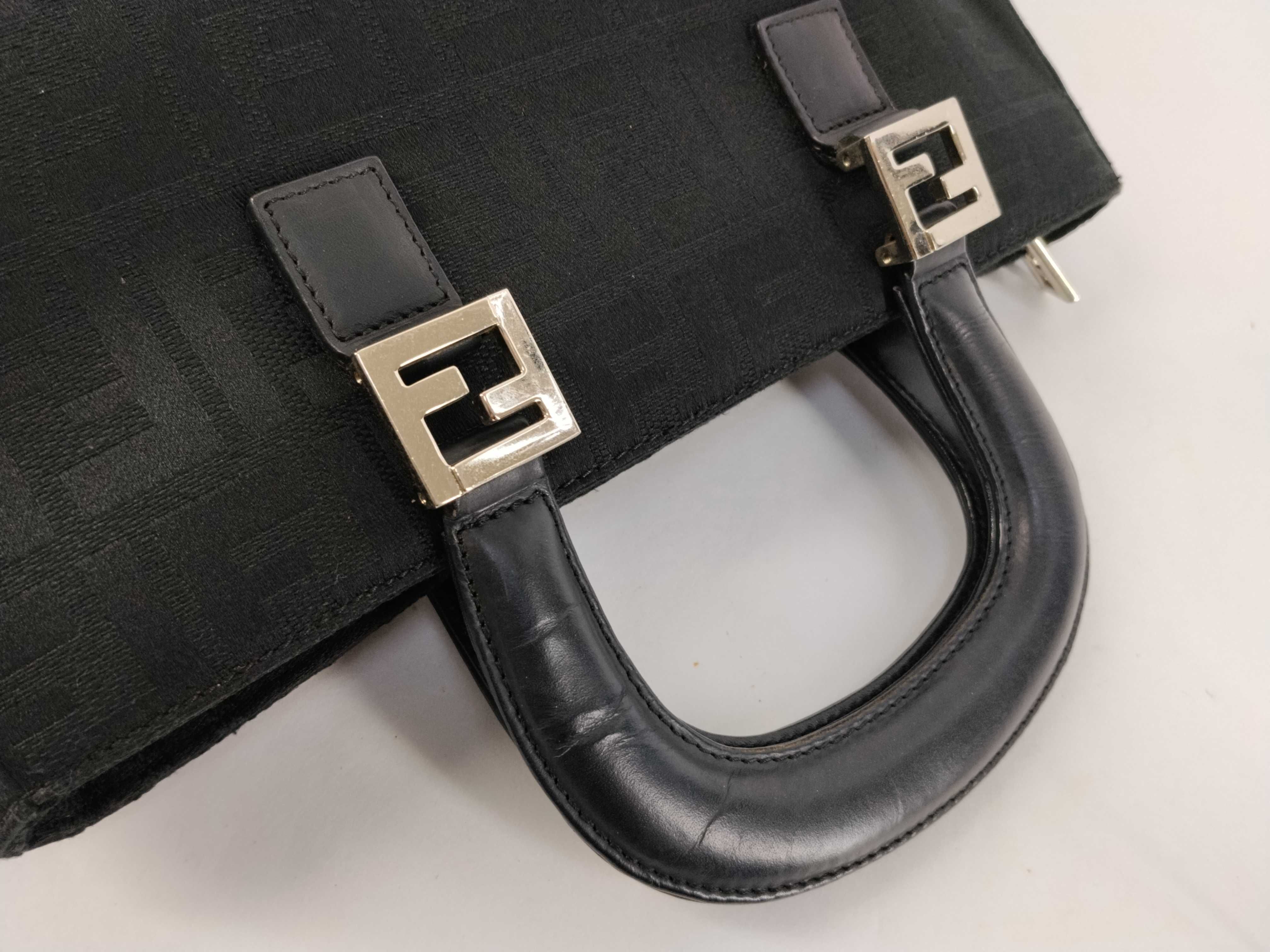 Zucca pattern Fendi Zucca handbag — view 3
