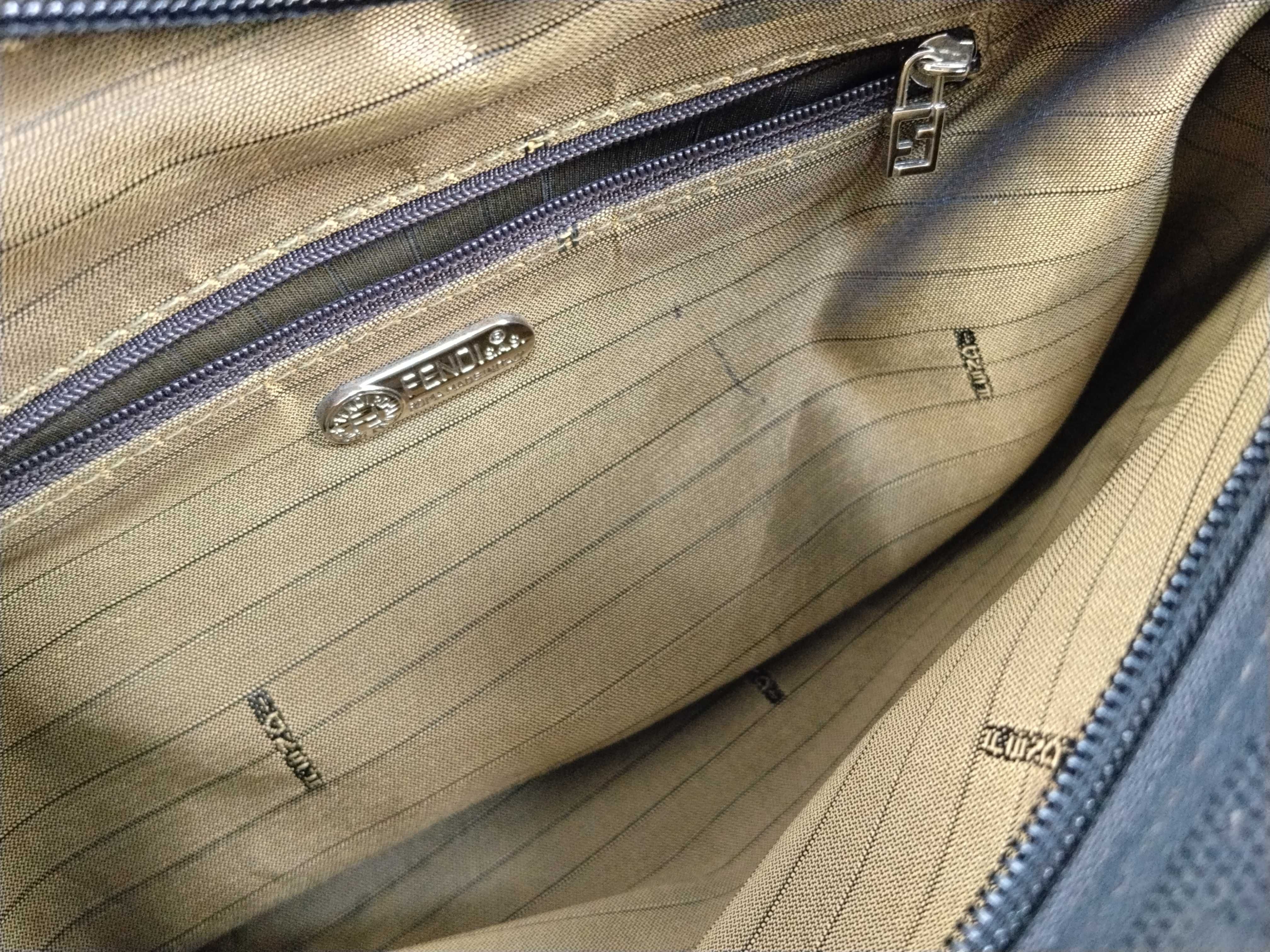 Zucca pattern Fendi Zucca handbag — view 10