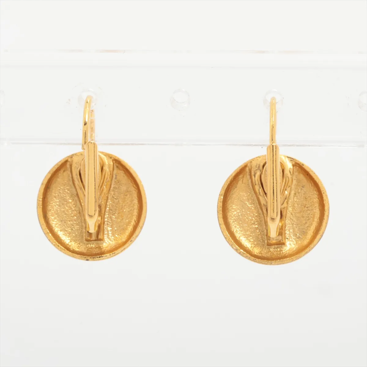 Coco Mark 97A Earrings (Pair) GP Gold. Shows — view 2