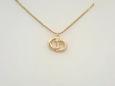 Gold necklace, 42cm chain