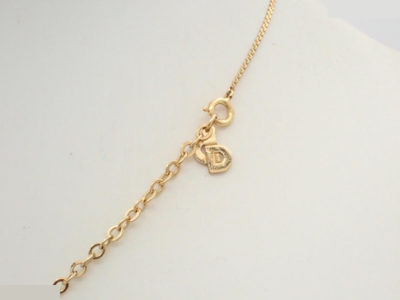 Gold necklace, 42cm chain — view 2