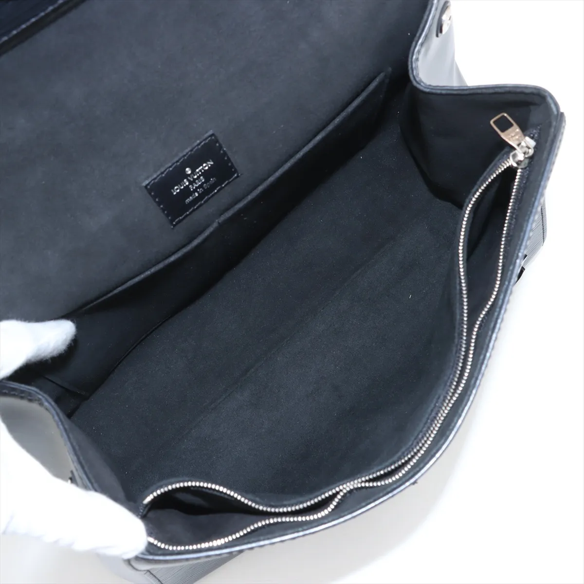 Epi Cluny MM M41302 CA5126 Black with initials — view 8
