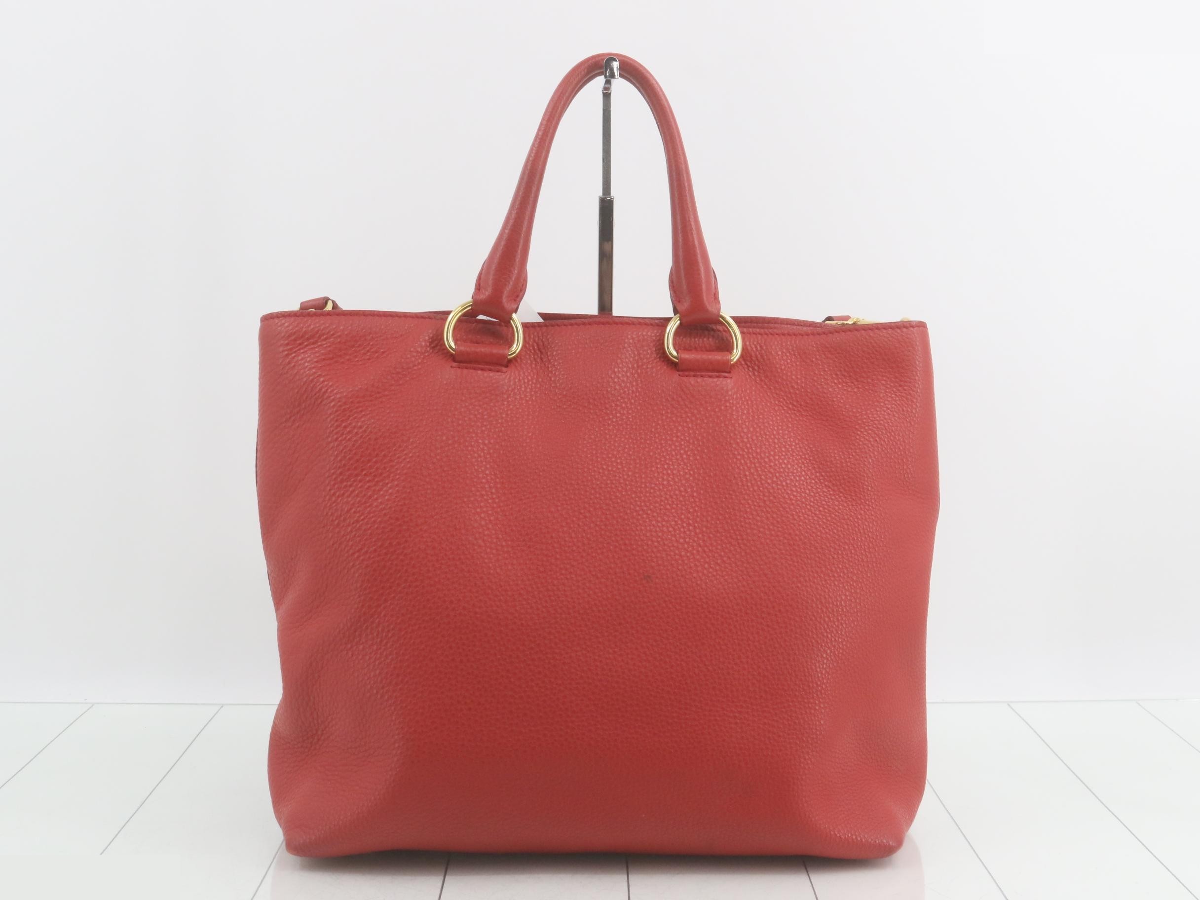 VITELLO PHENIX 2-WAY Leather Tote Bag — view 2