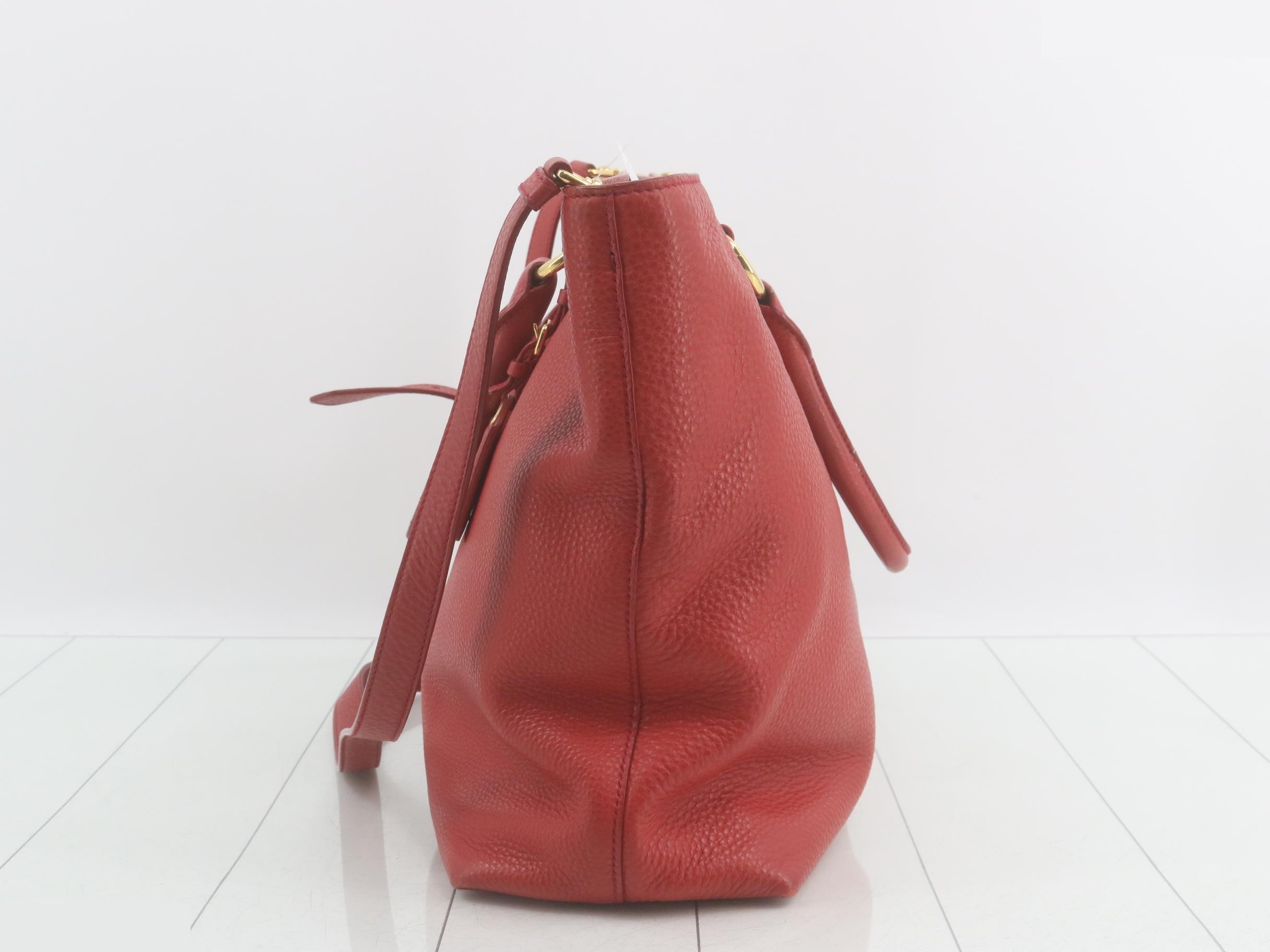 VITELLO PHENIX 2-WAY Leather Tote Bag — view 3
