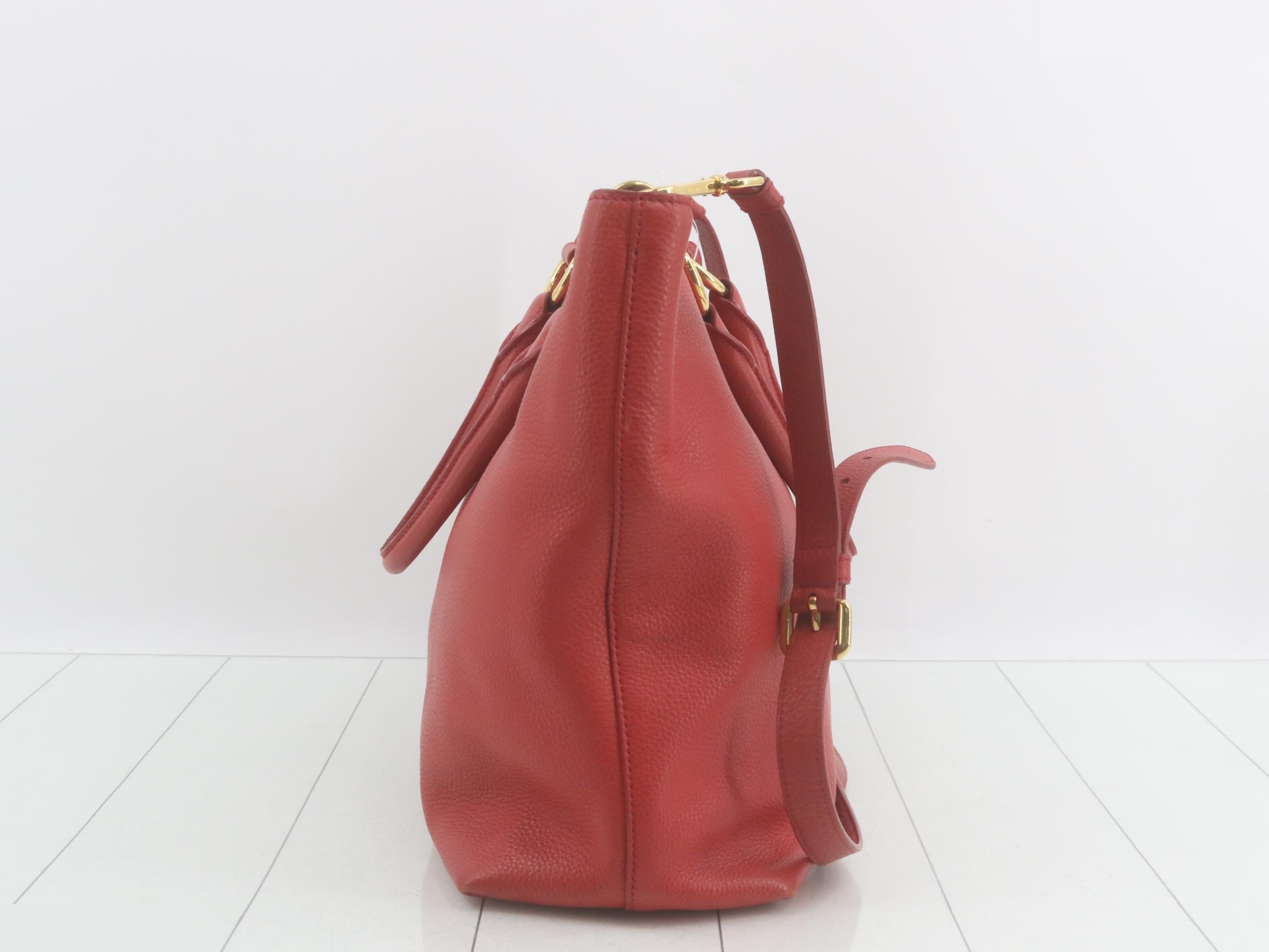 VITELLO PHENIX 2-WAY Leather Tote Bag — view 4