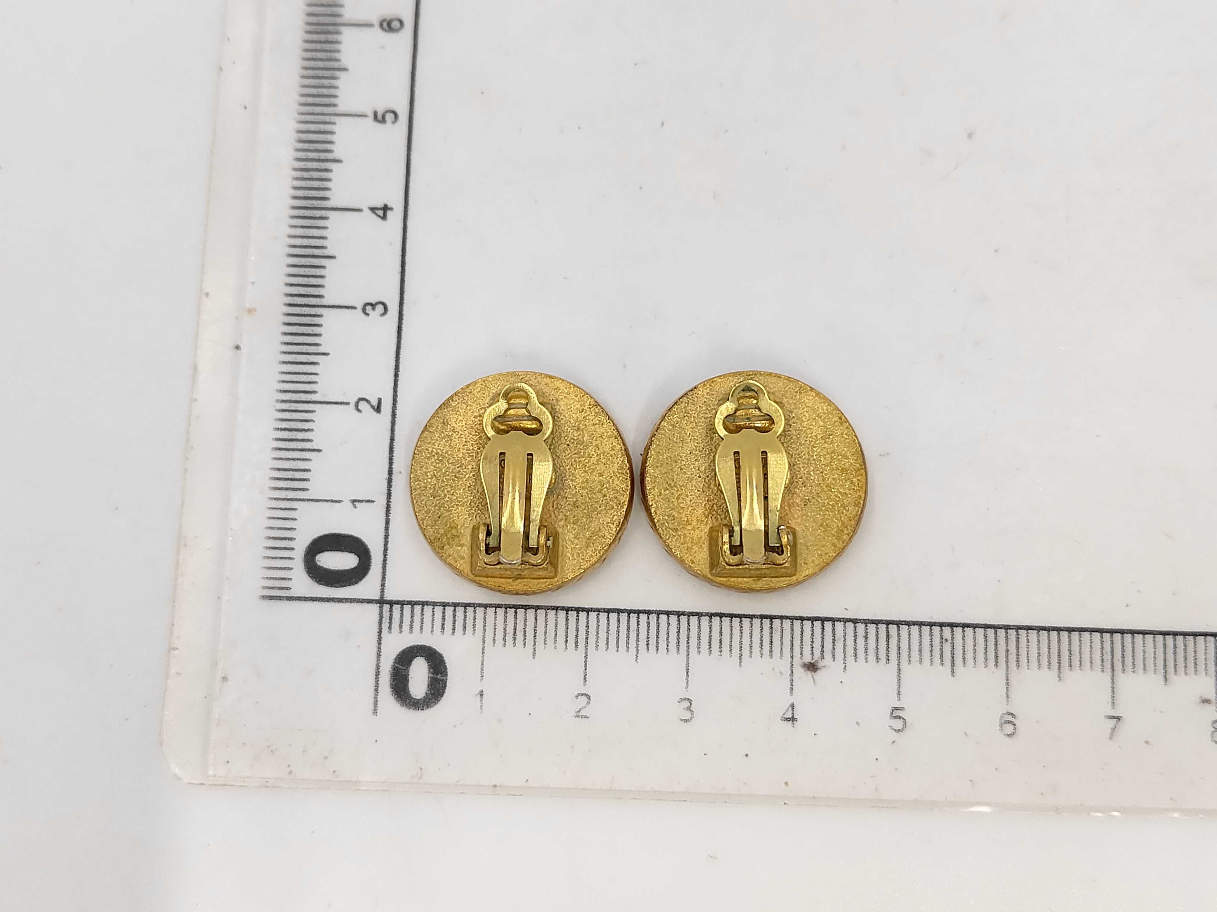 Coco Mark Gold Earrings — view 7