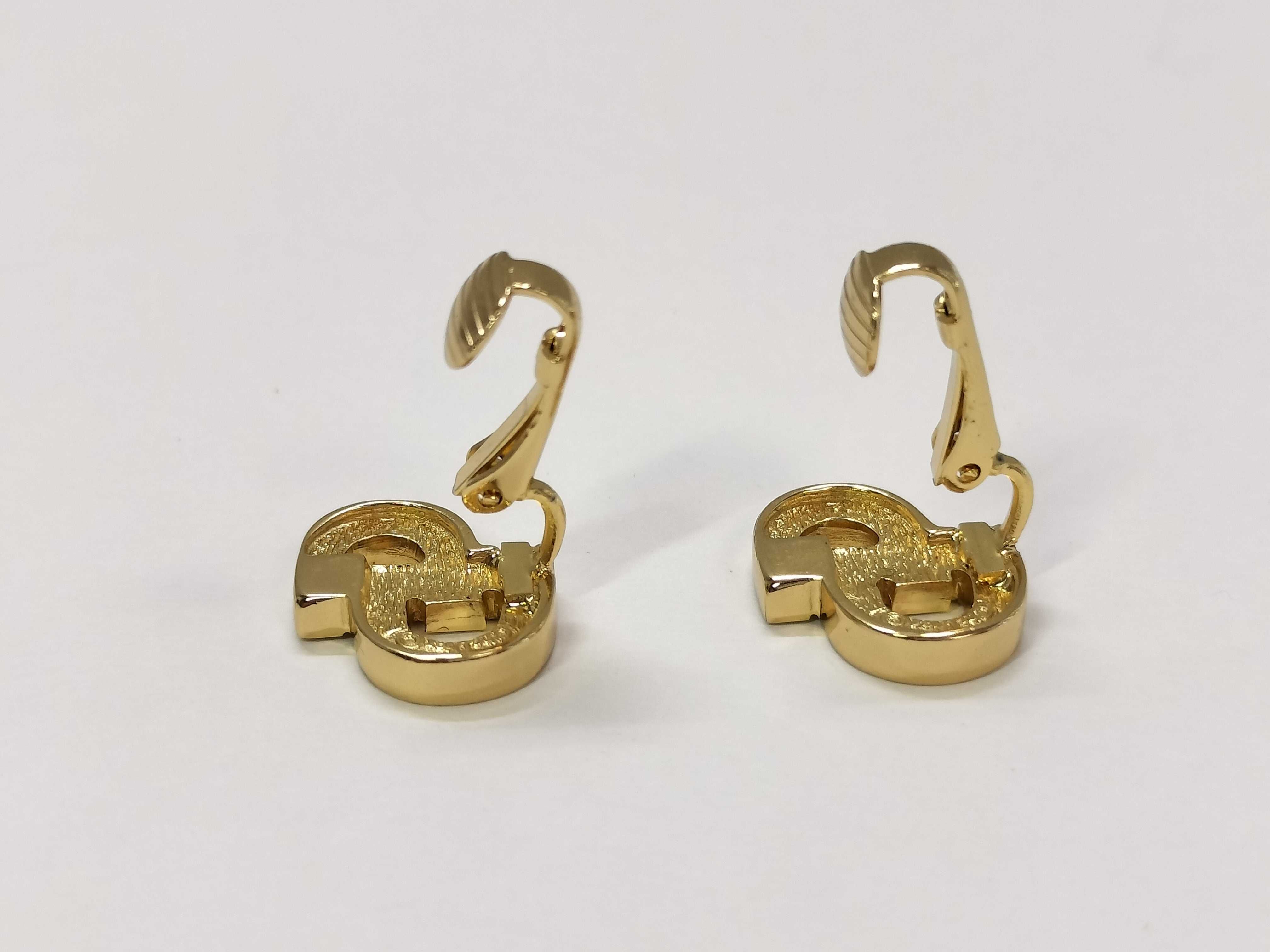 CD Logo Earrings — view 3