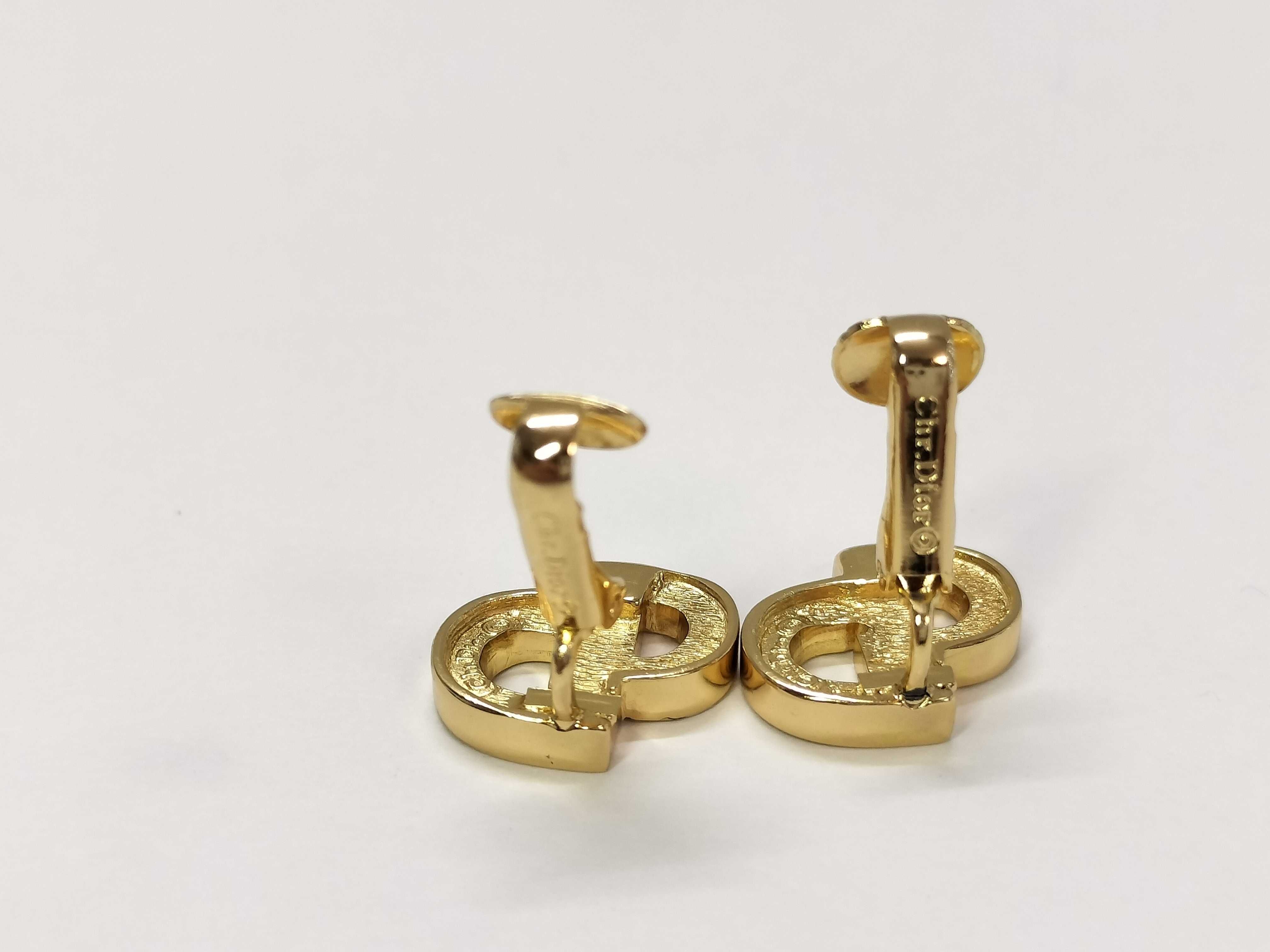 CD Logo Earrings — view 4