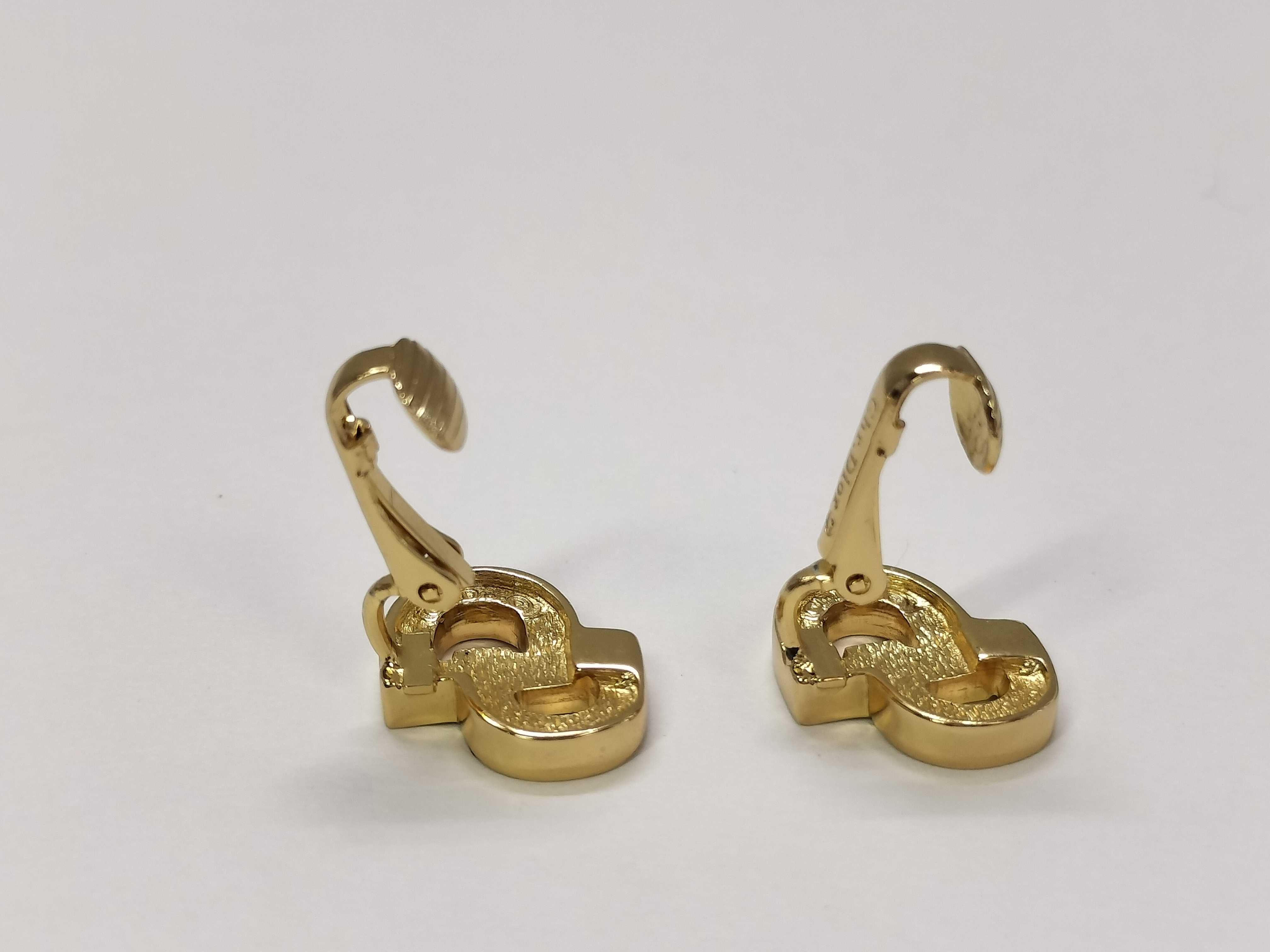 CD Logo Earrings — view 5