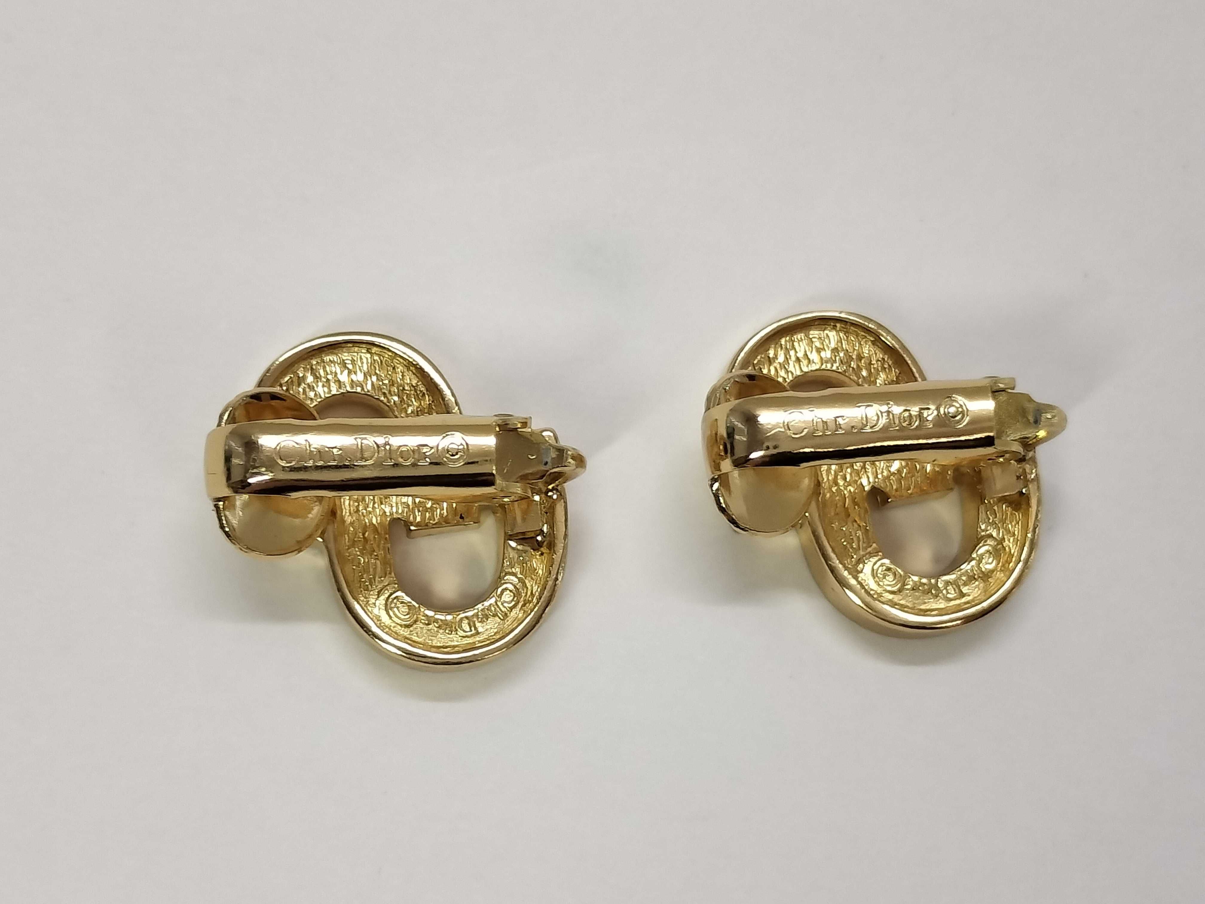 CD Logo Earrings — view 6