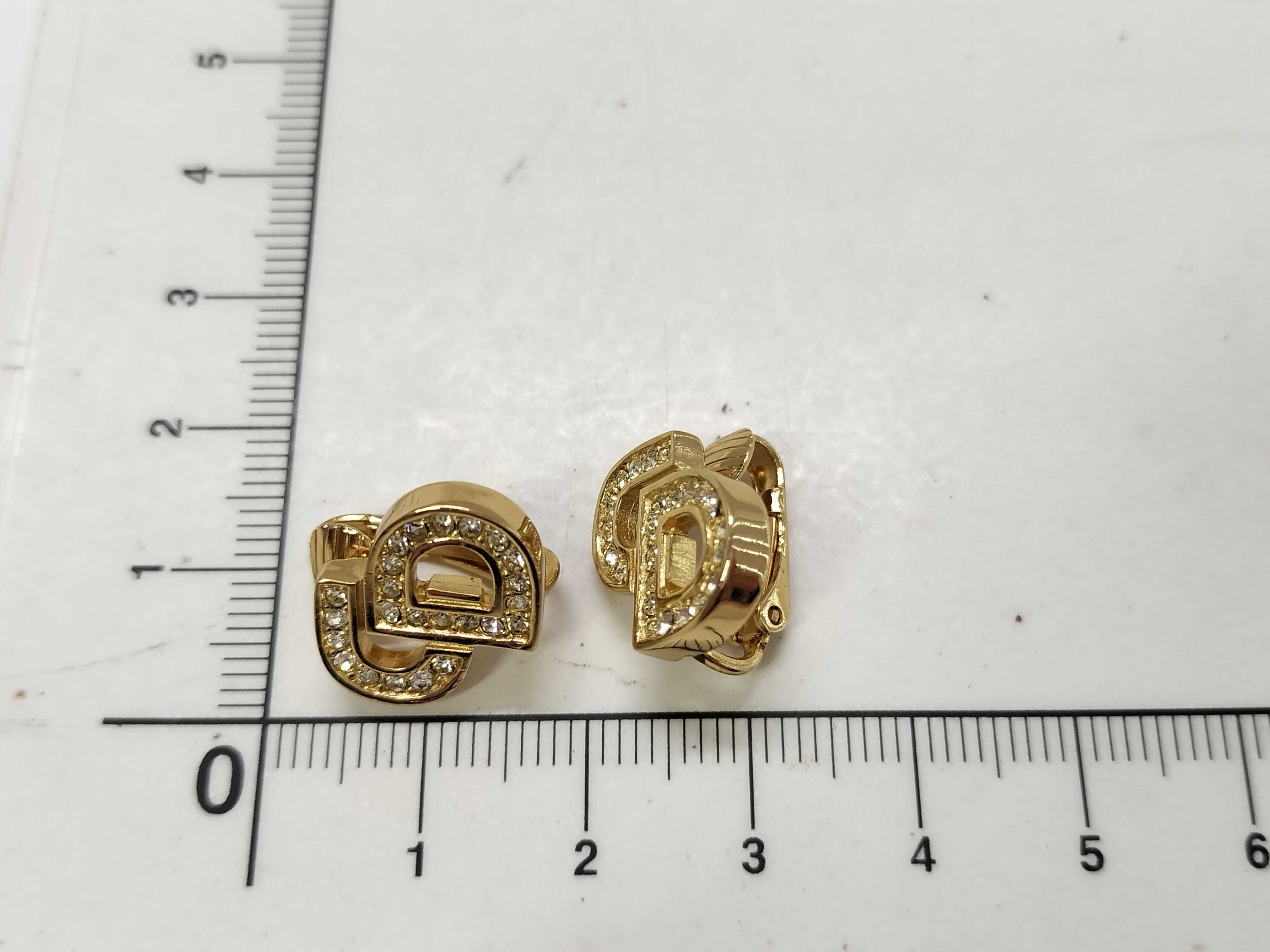 CD Logo Earrings — view 8