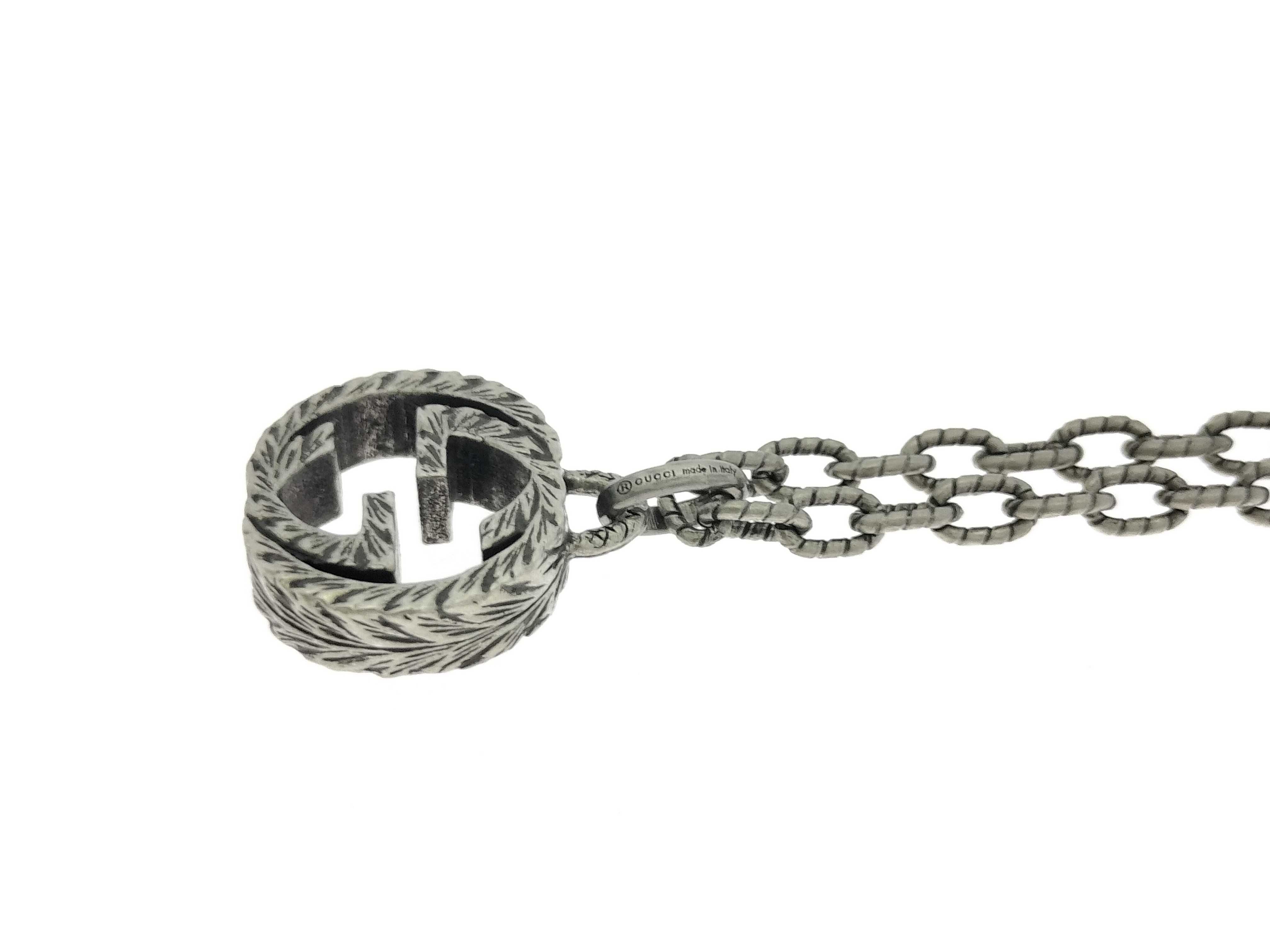 Interlocking G Necklace — view 3