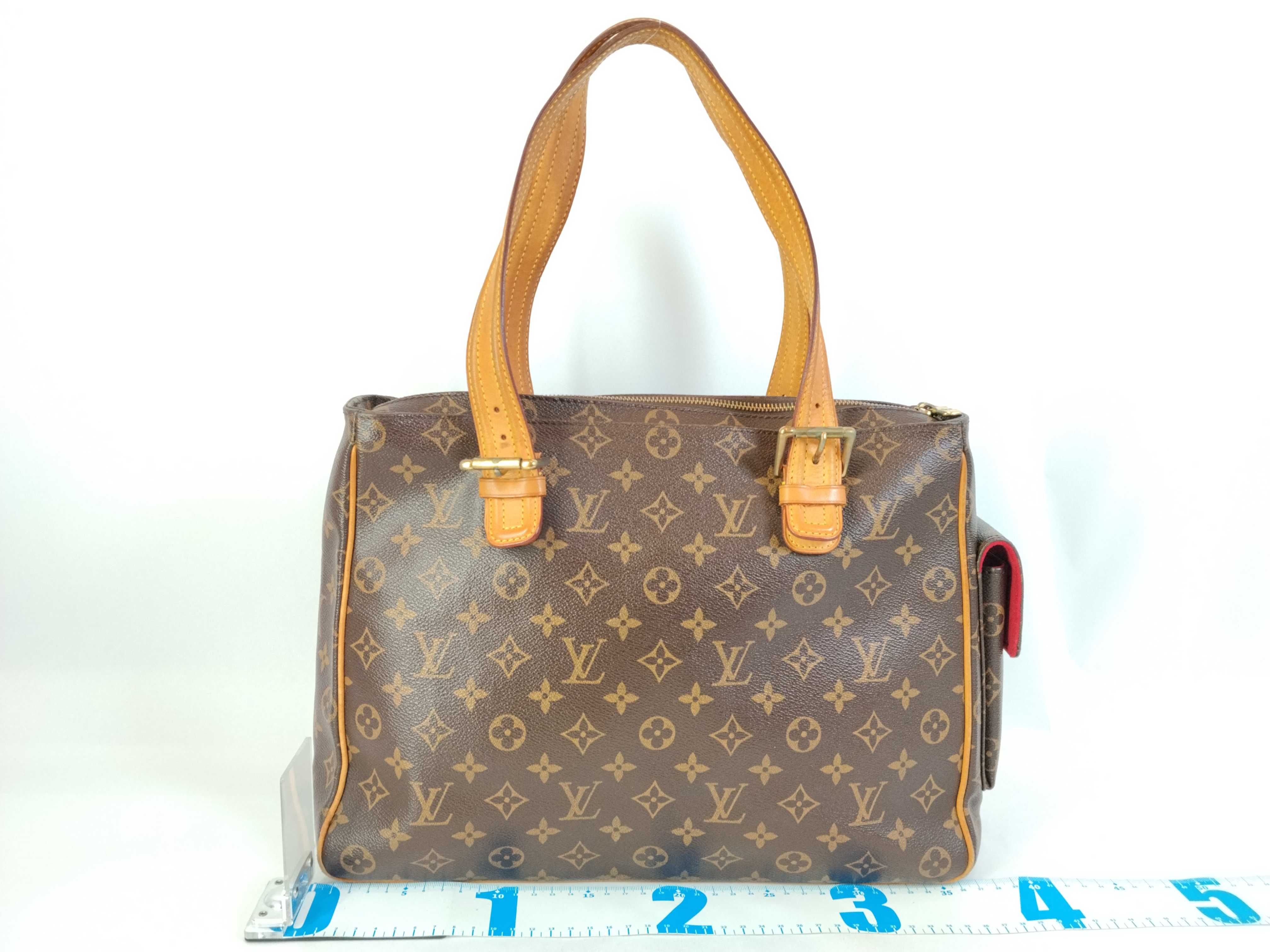 Monogram Louis Vuitton Brown Monogram M51162 Multipli-Cité Tote Bag — view 2